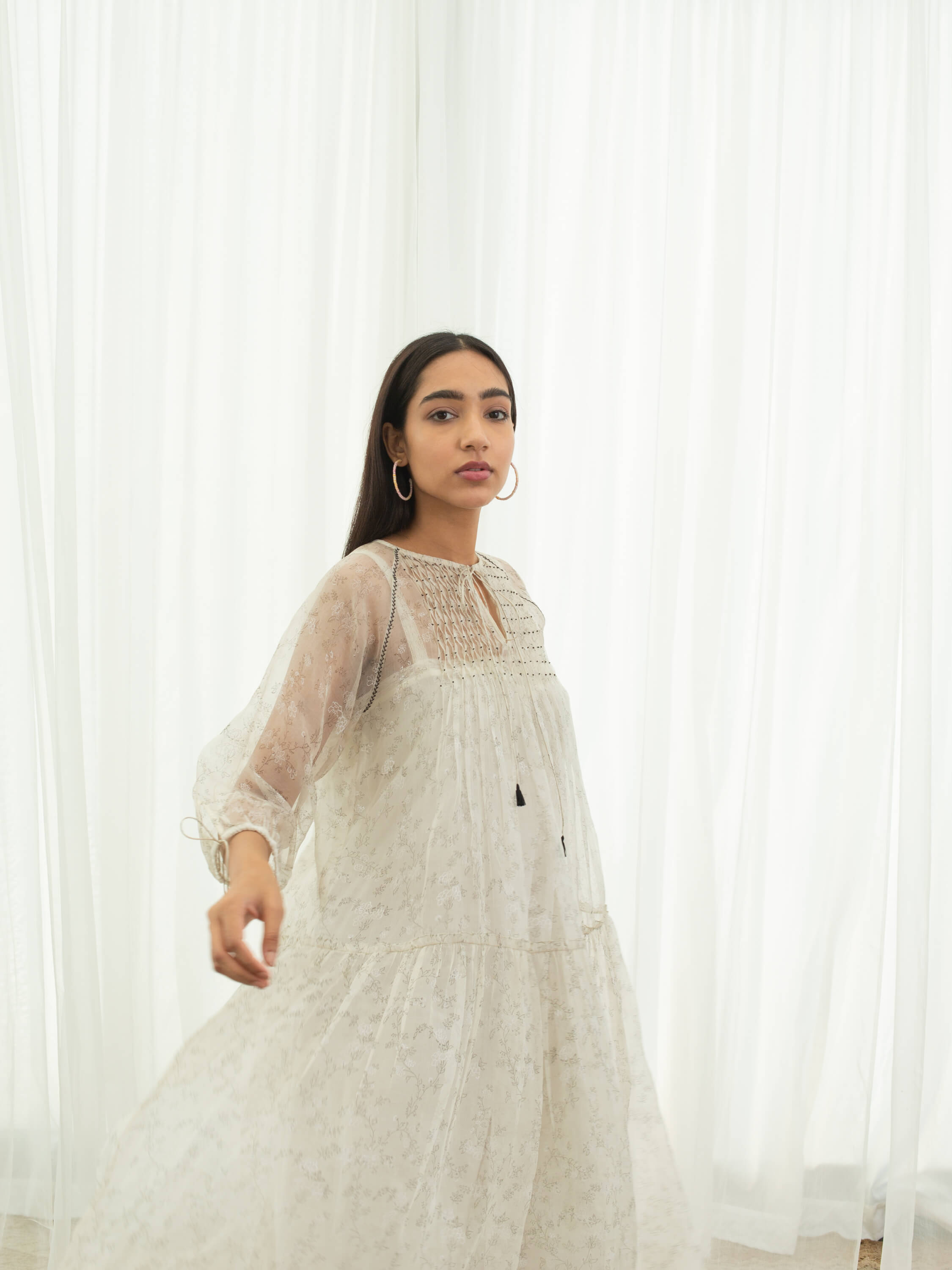 Whirling Tier Dress - BunaStudio