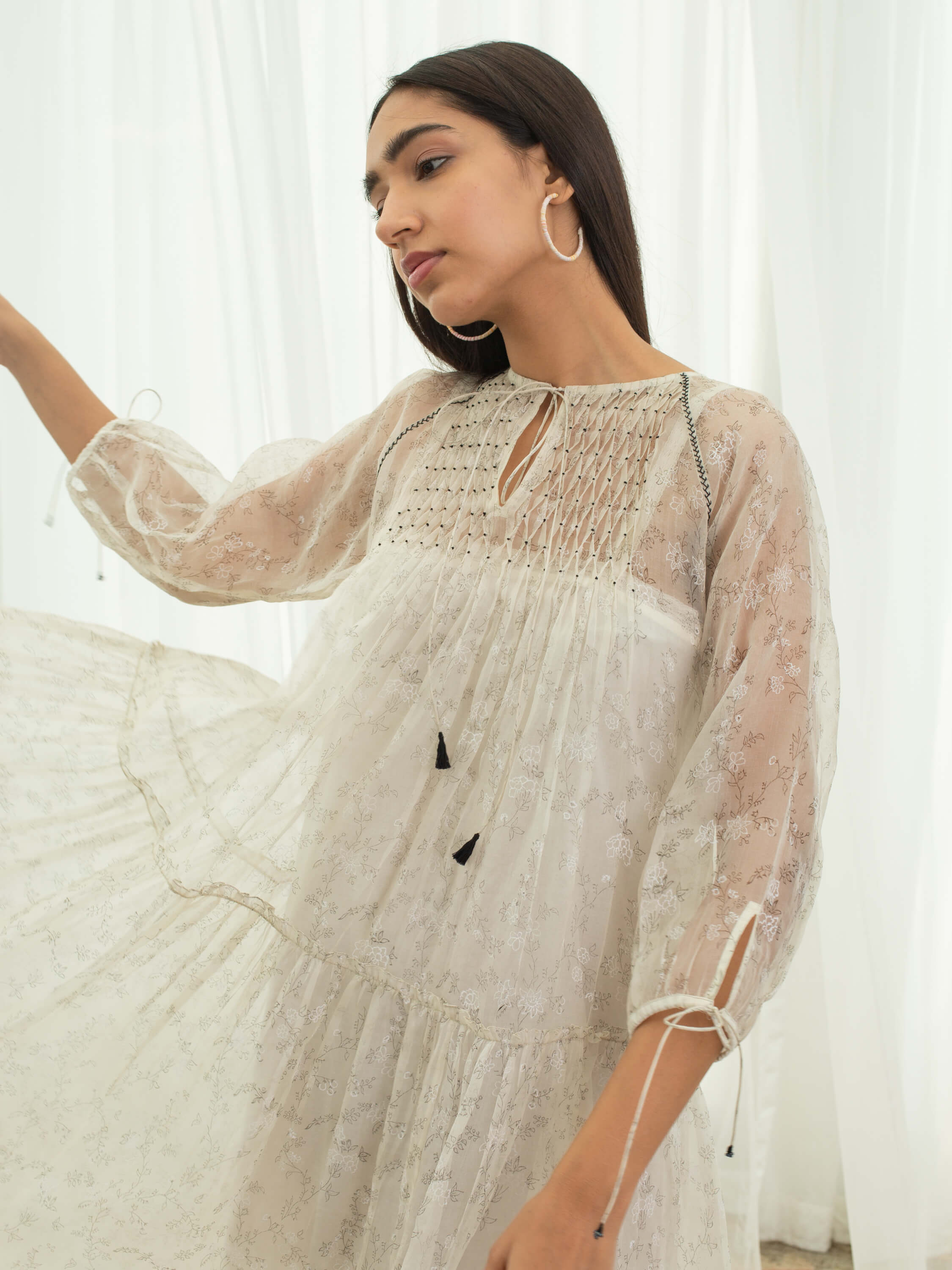 Whirling Tier Dress - BunaStudio