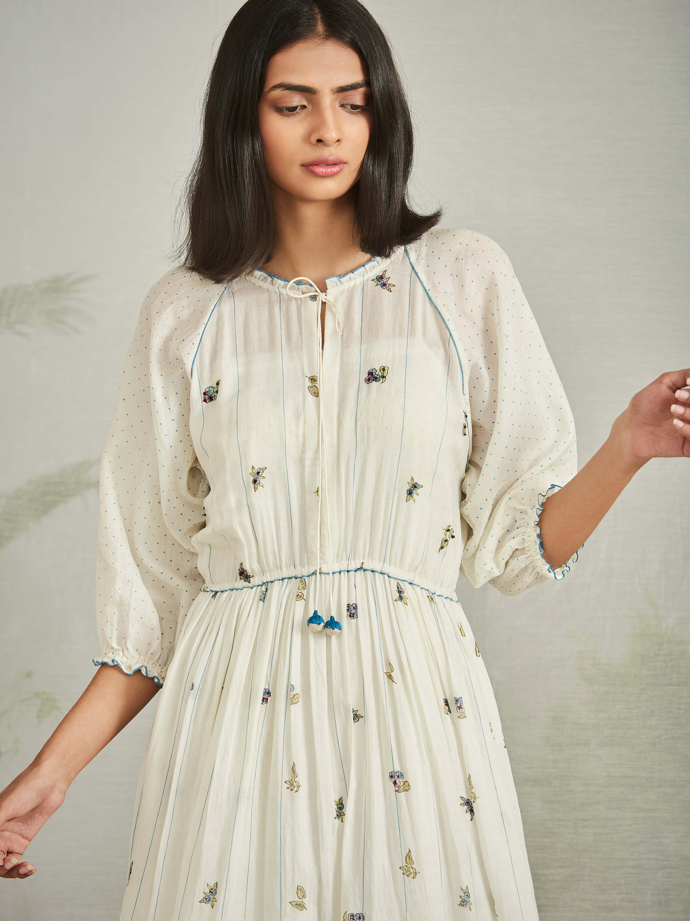 Bluebonnets Maxi Dress - BunaStudio