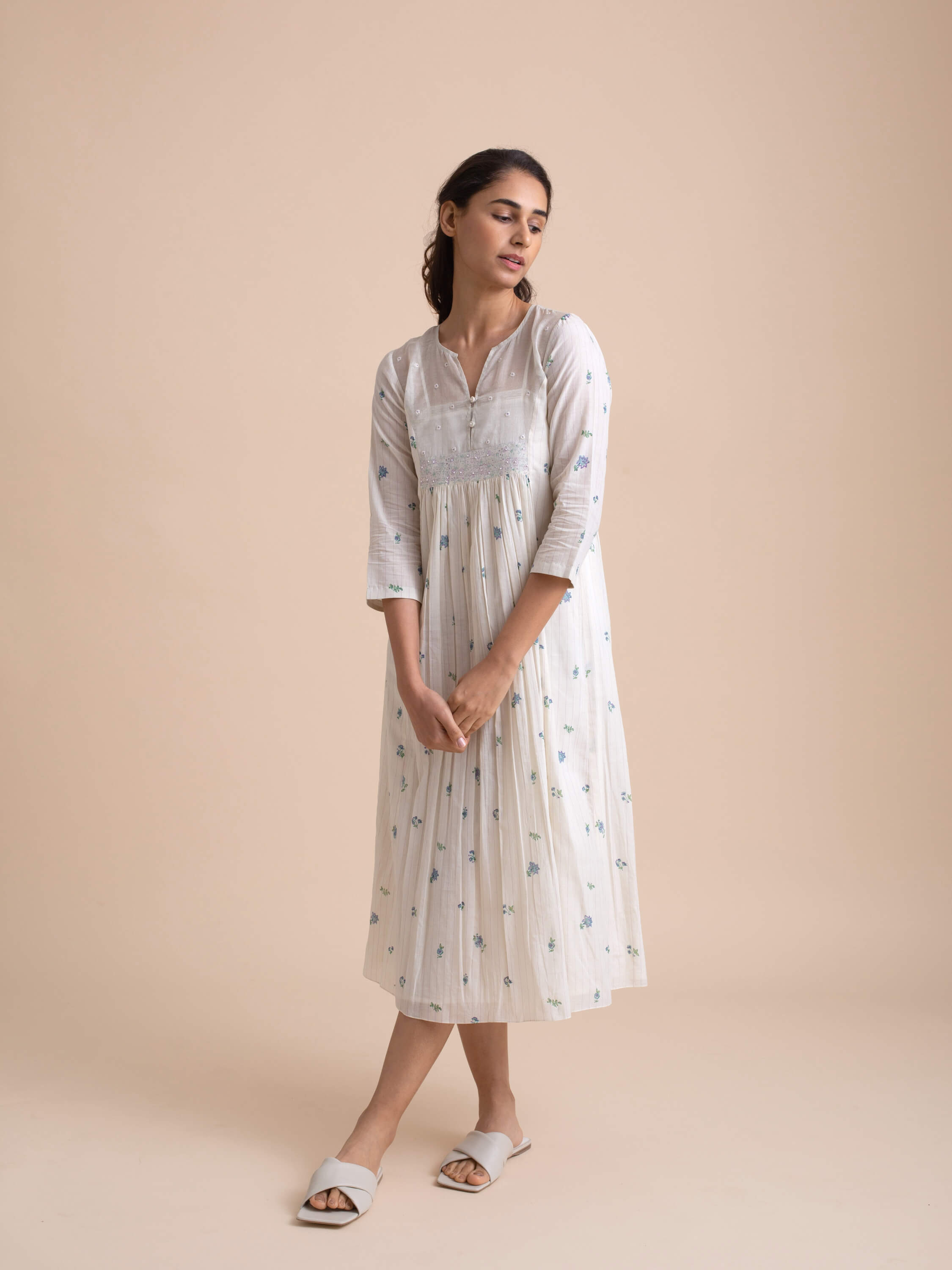 Iris Midi Dress - BunaStudio