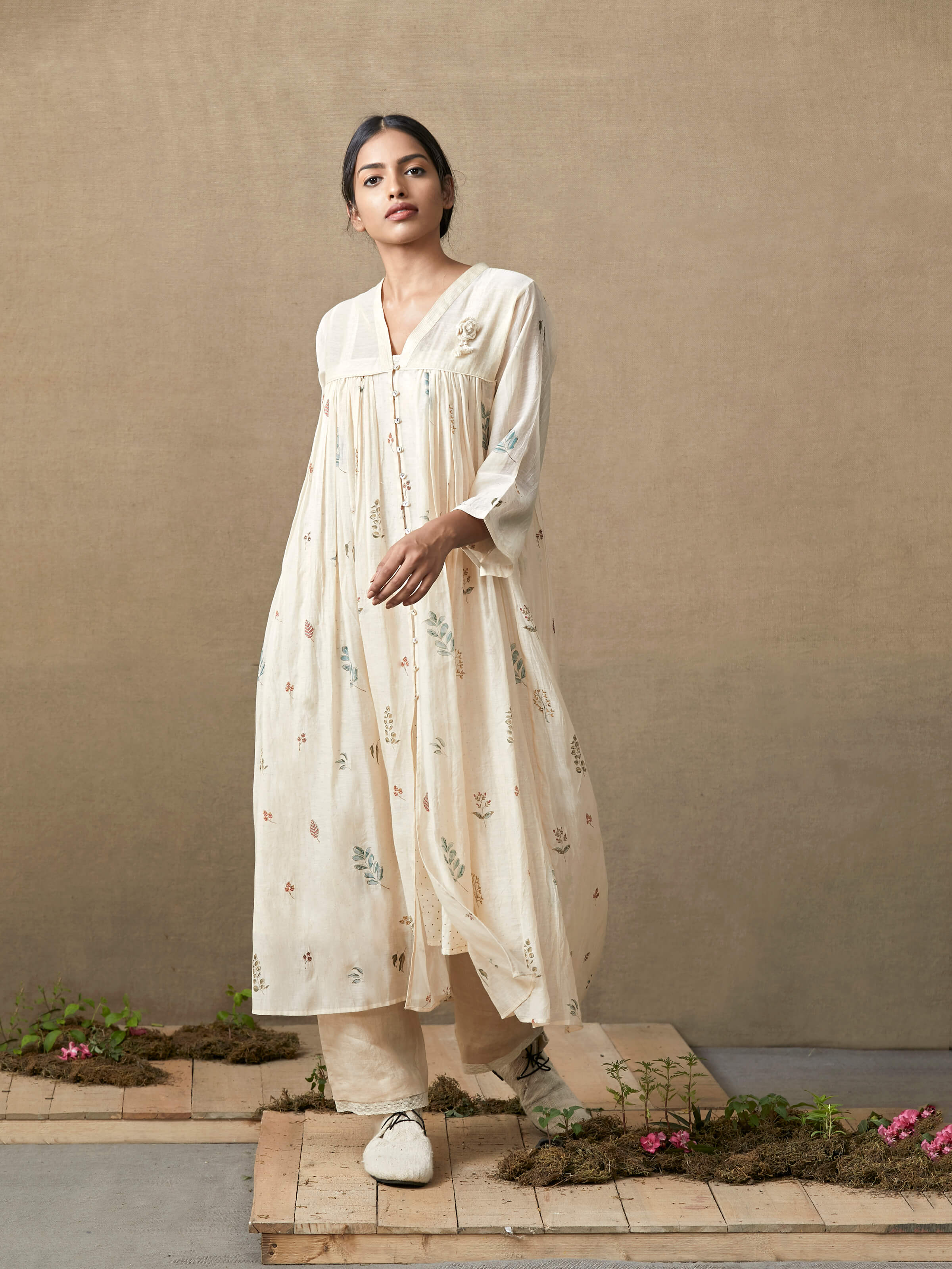 Nature Layer Kaftan - BunaStudio