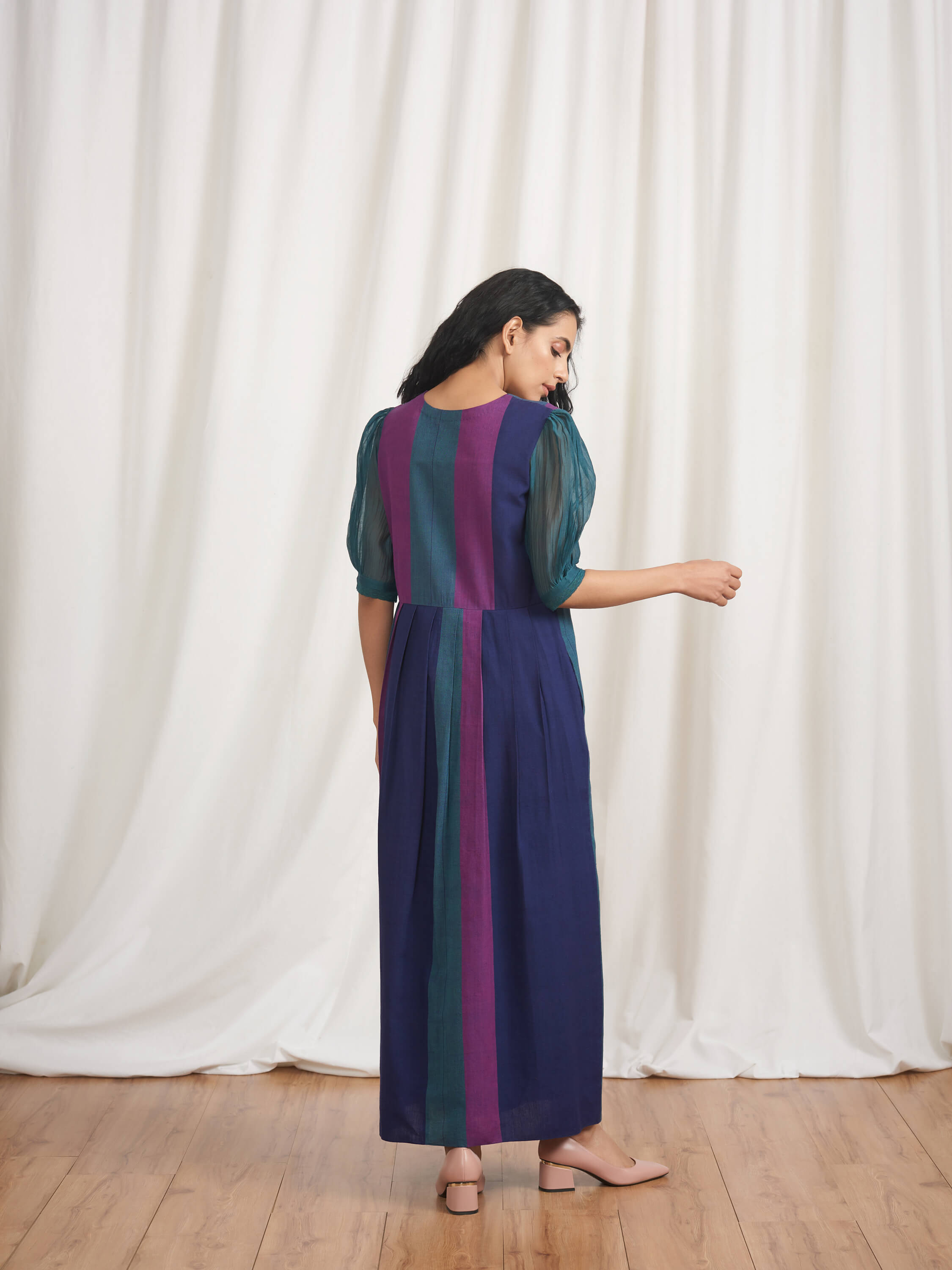 Pavo Wrap Dress - BunaStudio