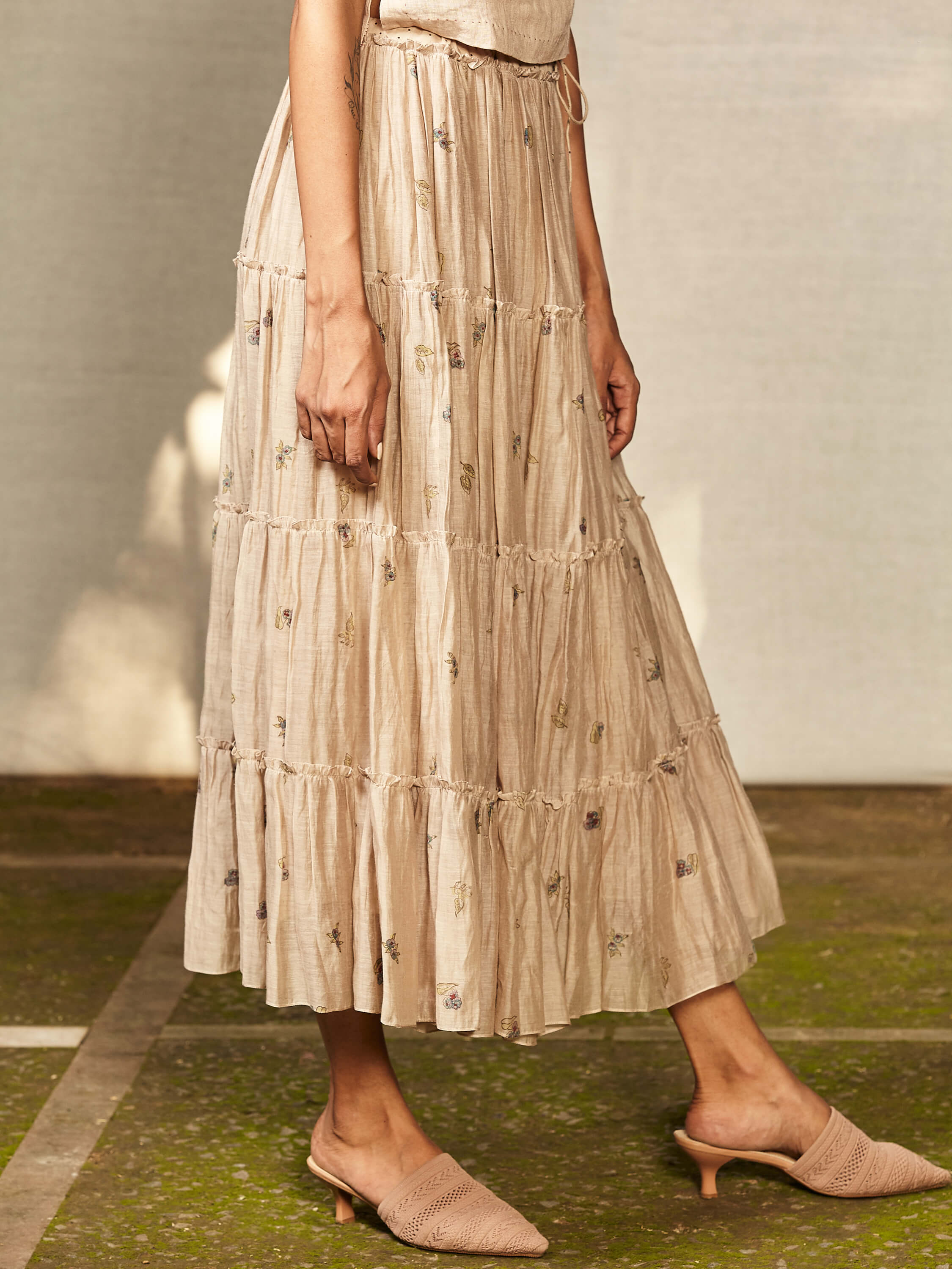 Floret Tier Skirt - BunaStudio