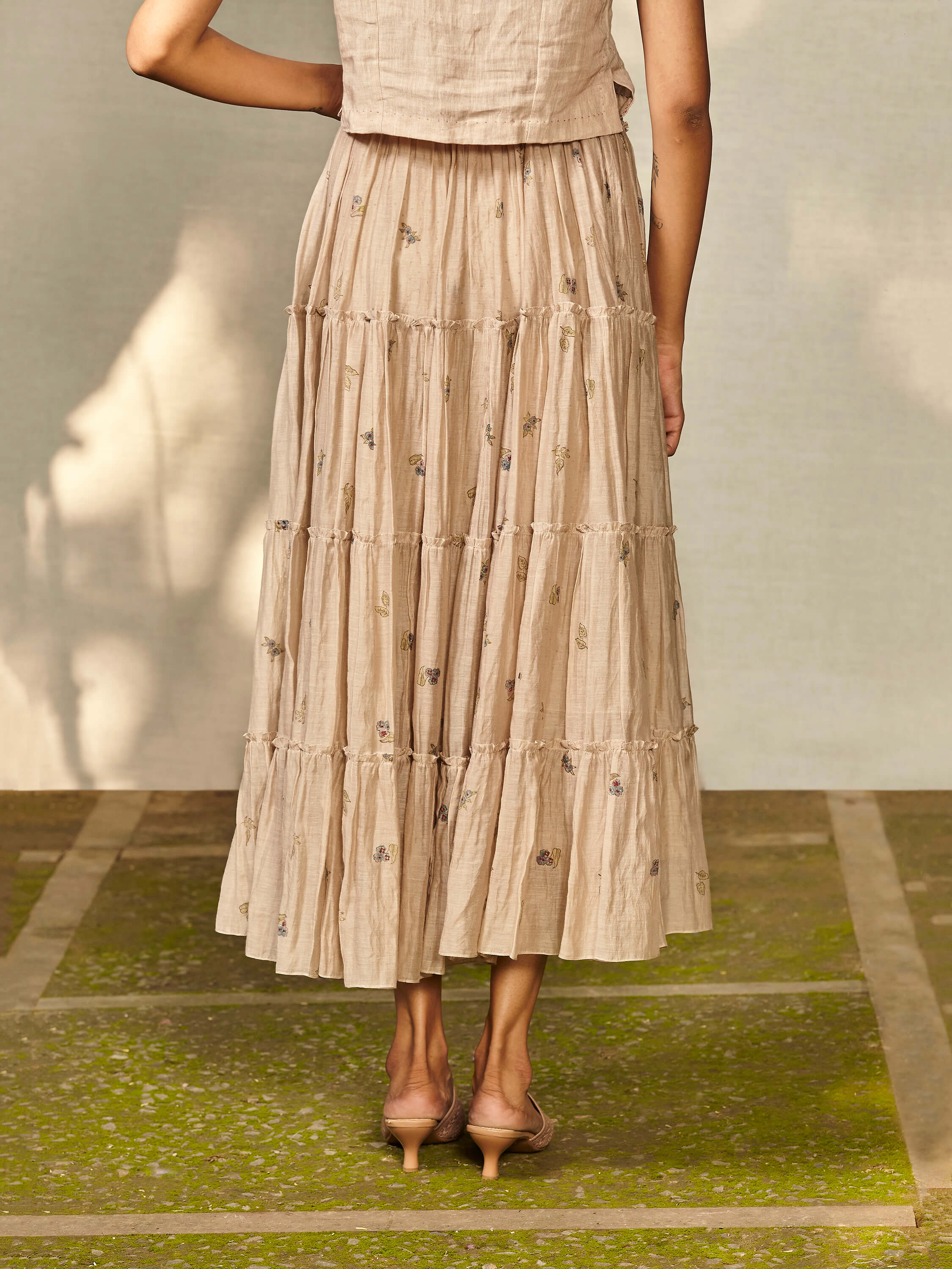 Floret Tier Skirt - BunaStudio