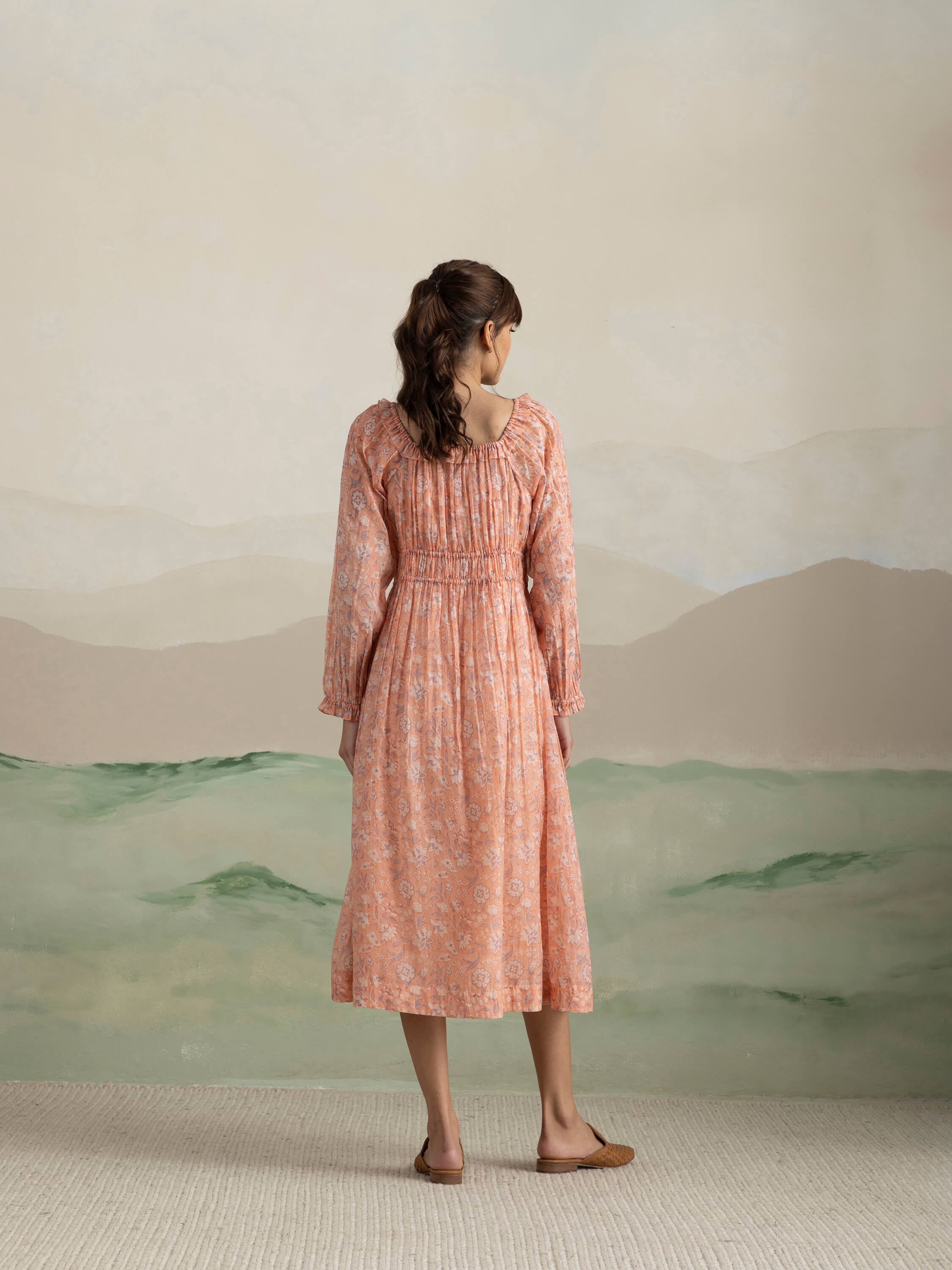 Peony Voyager Midi Dress - Image 4