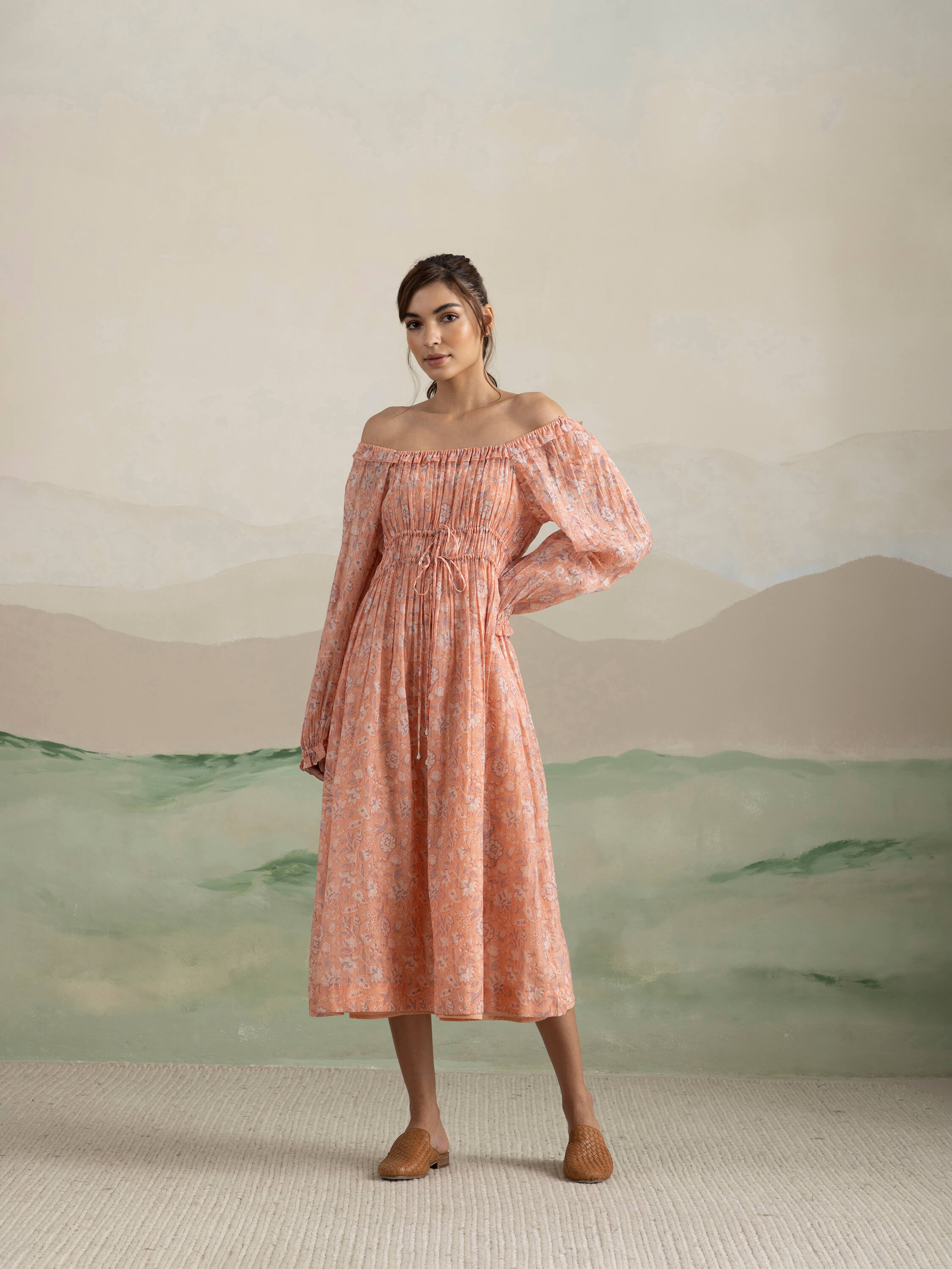 Peony Voyager Midi Dress - Image 7
