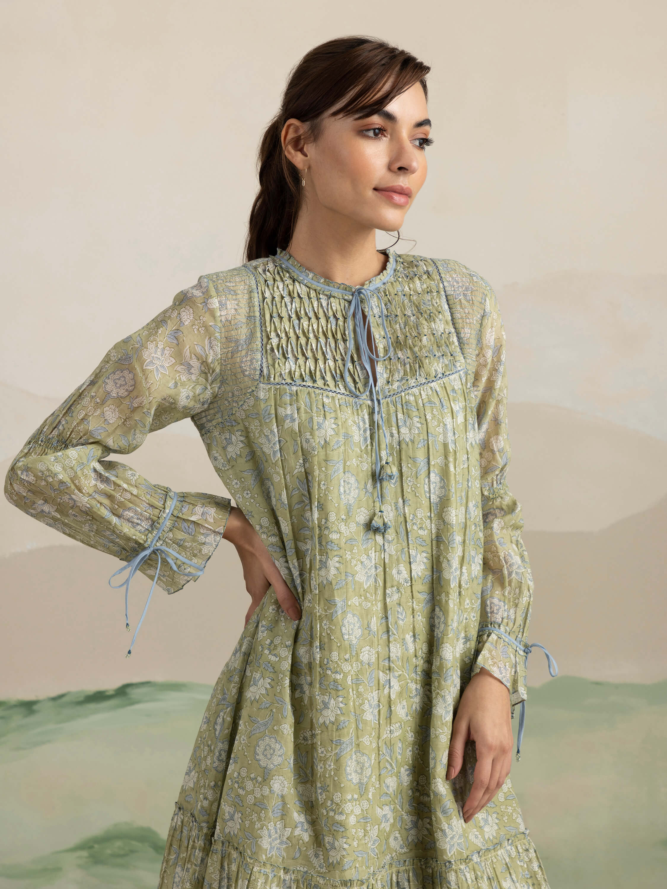 Rolling Hills Midi Dress - Image 7