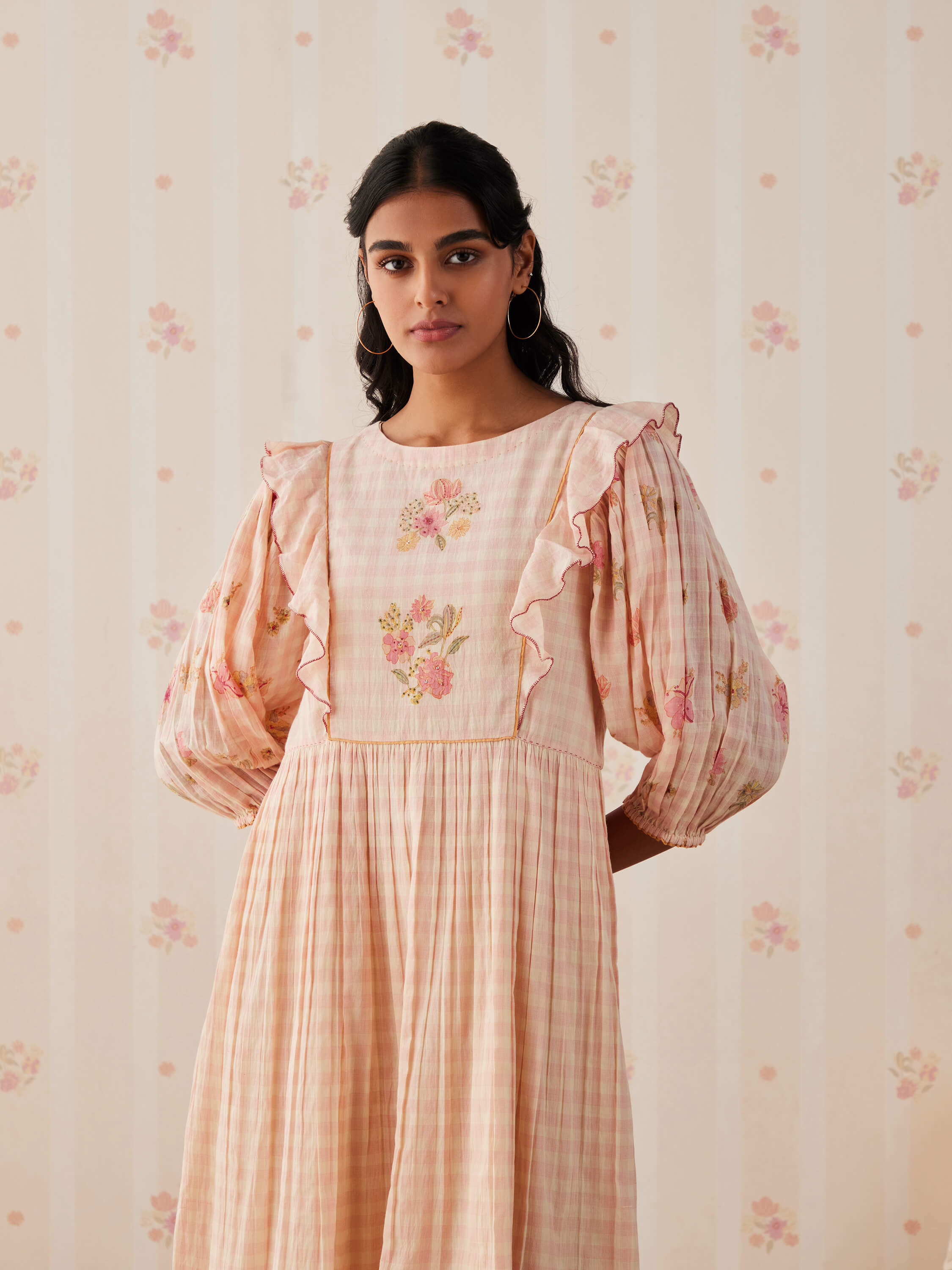 Maia Butterfly Midi Dress - Image 6