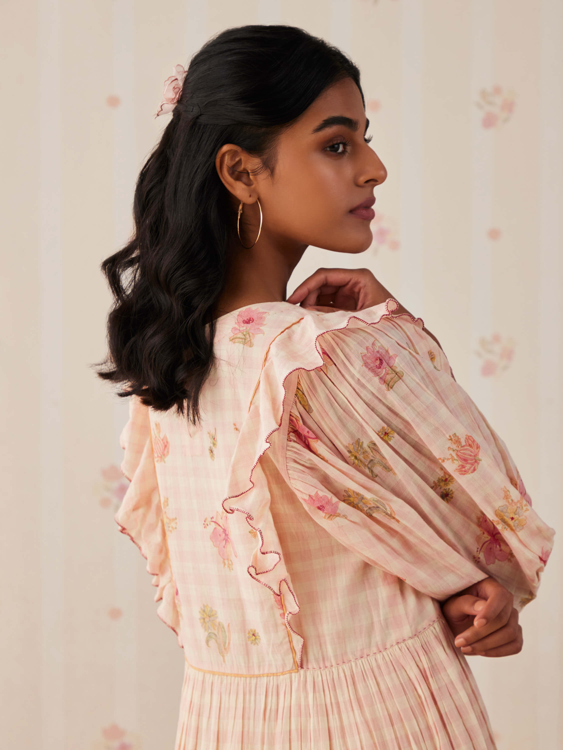 Maia Butterfly Midi Dress - Image 8