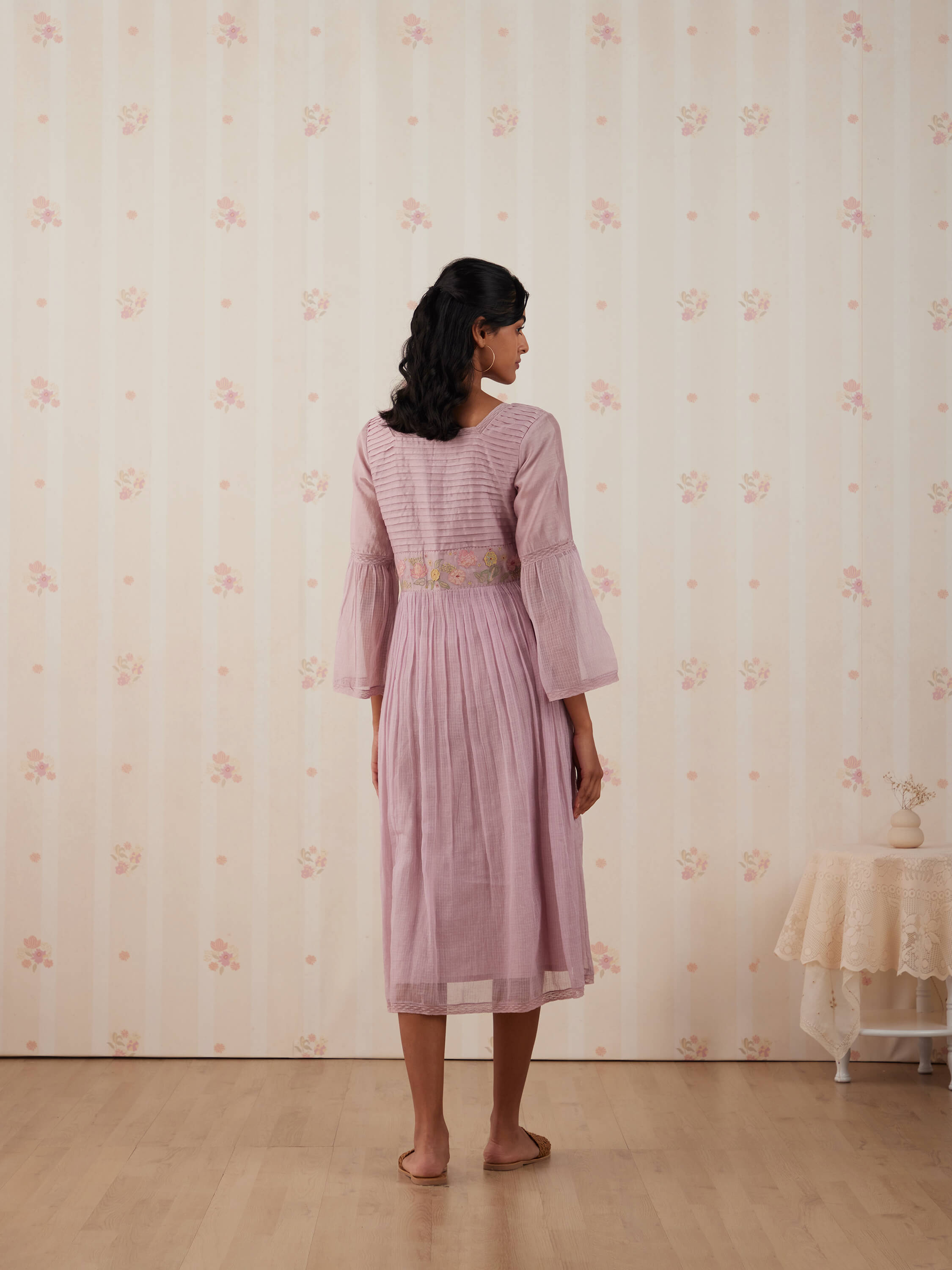 Lovelace Midi Dress - Image 5