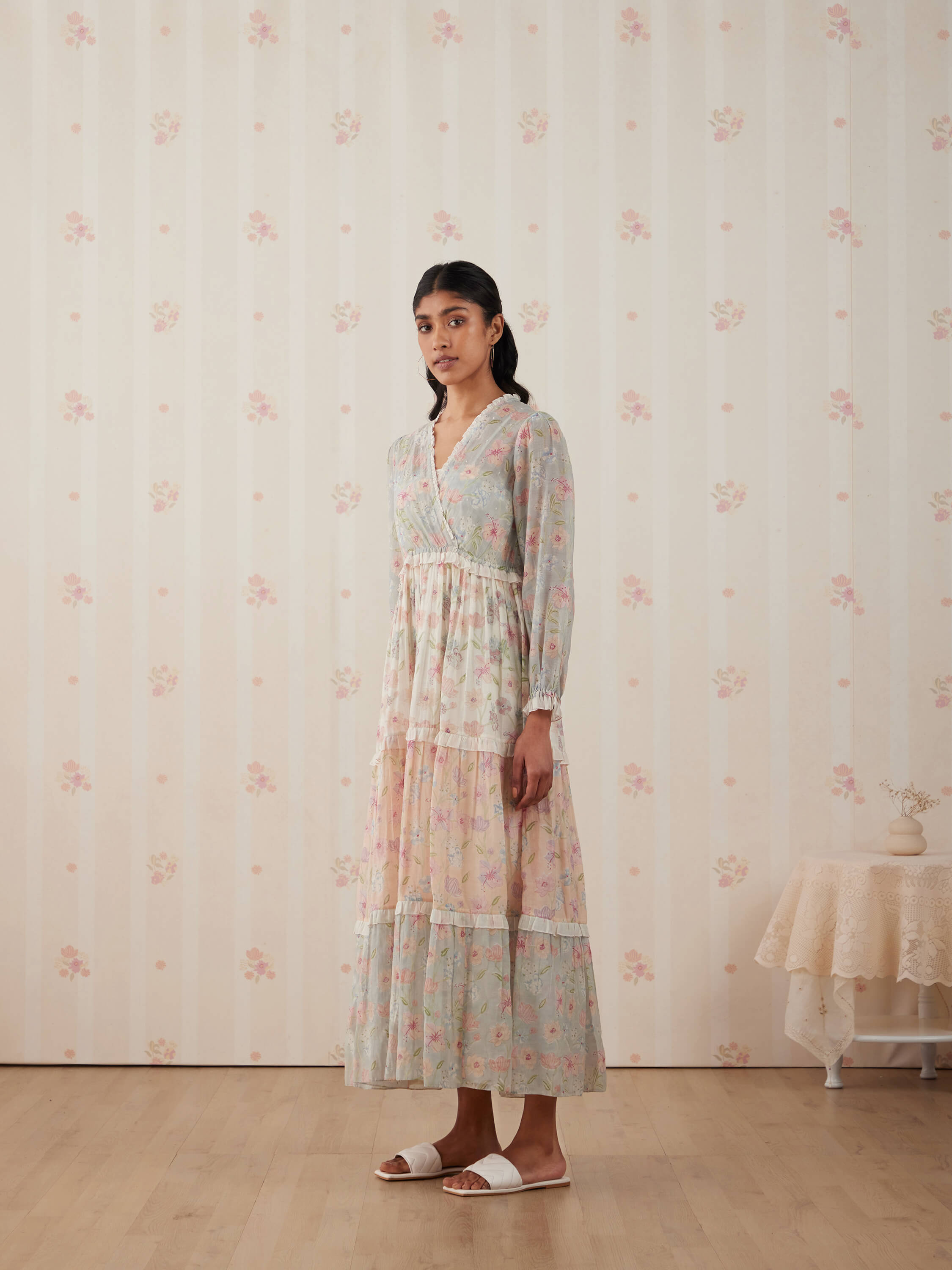 Sea Wrap Maxi Dress - Image 4