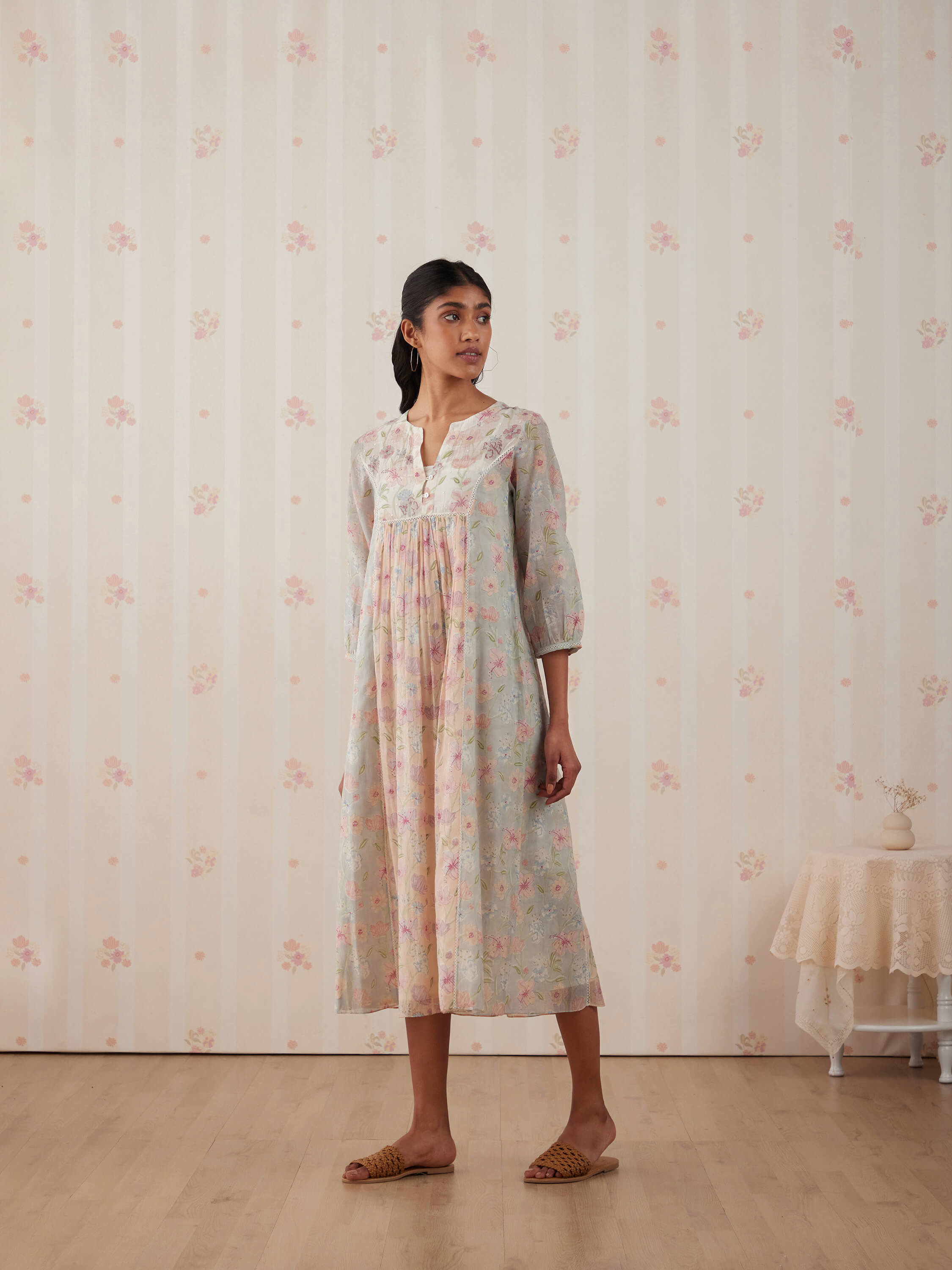 Melange Midi Dress - Image 3