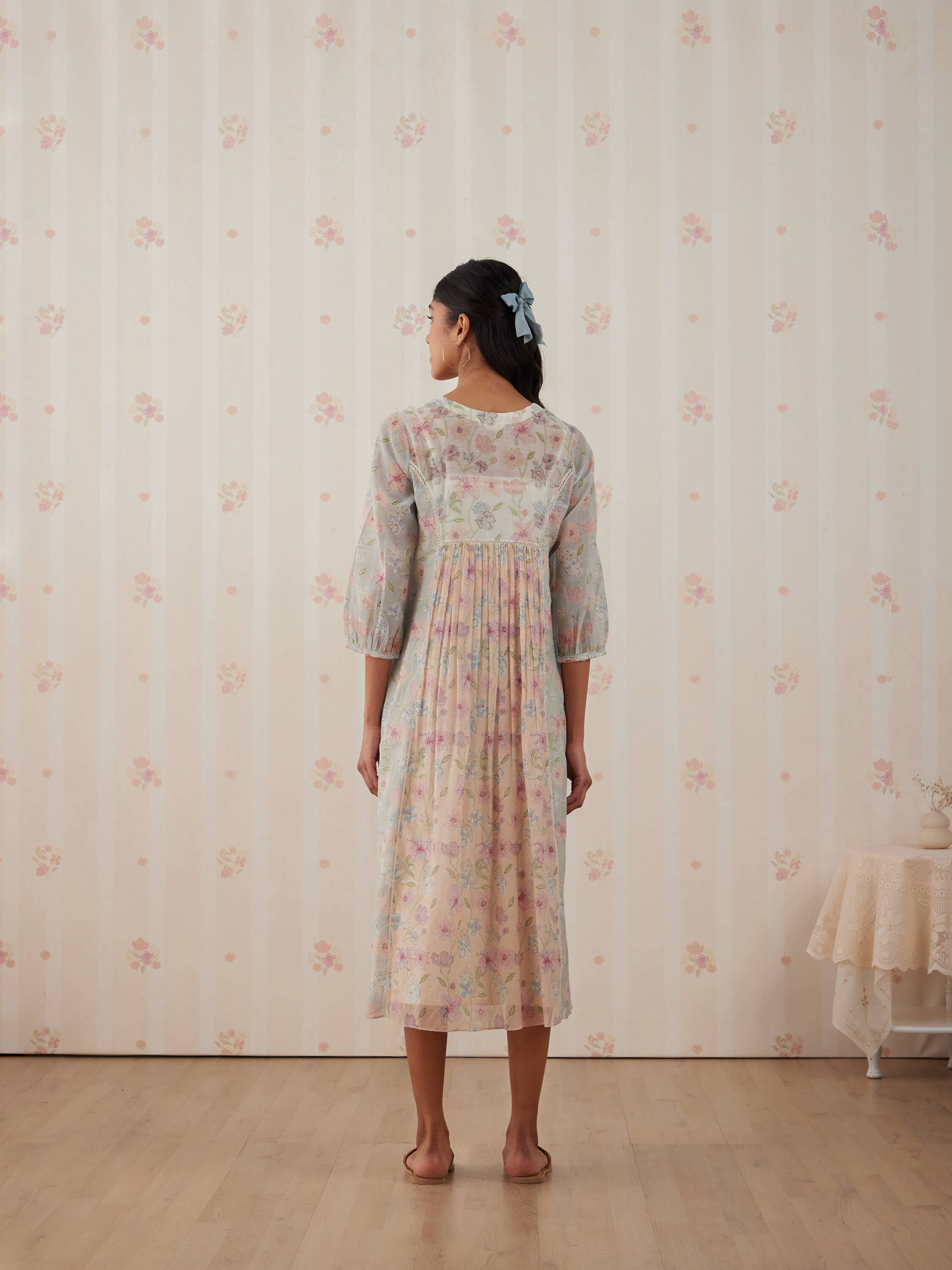 Melange Midi Dress - Image 4