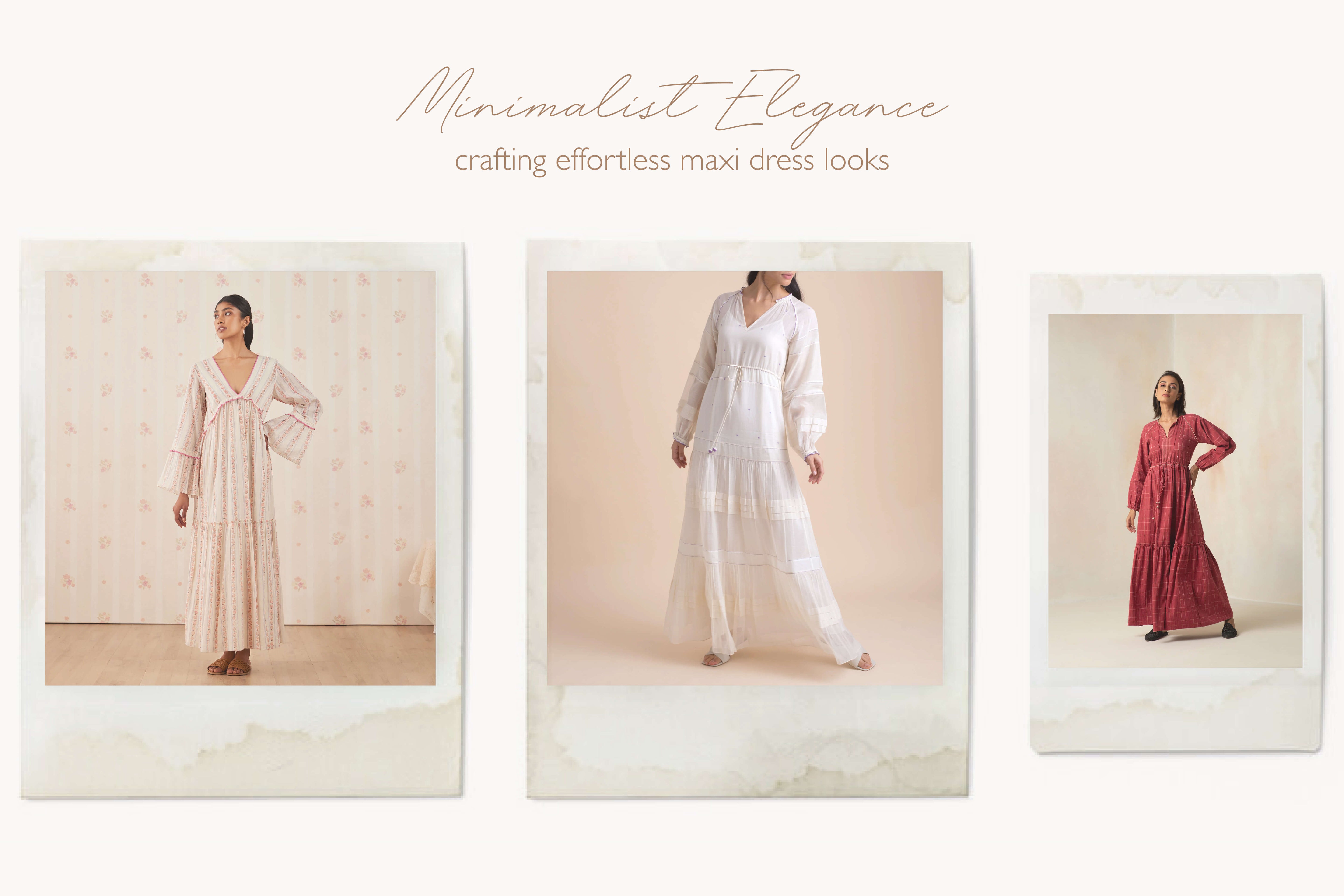 Minimalist Elegance: Crafting Effortless Maxi Dress Looks