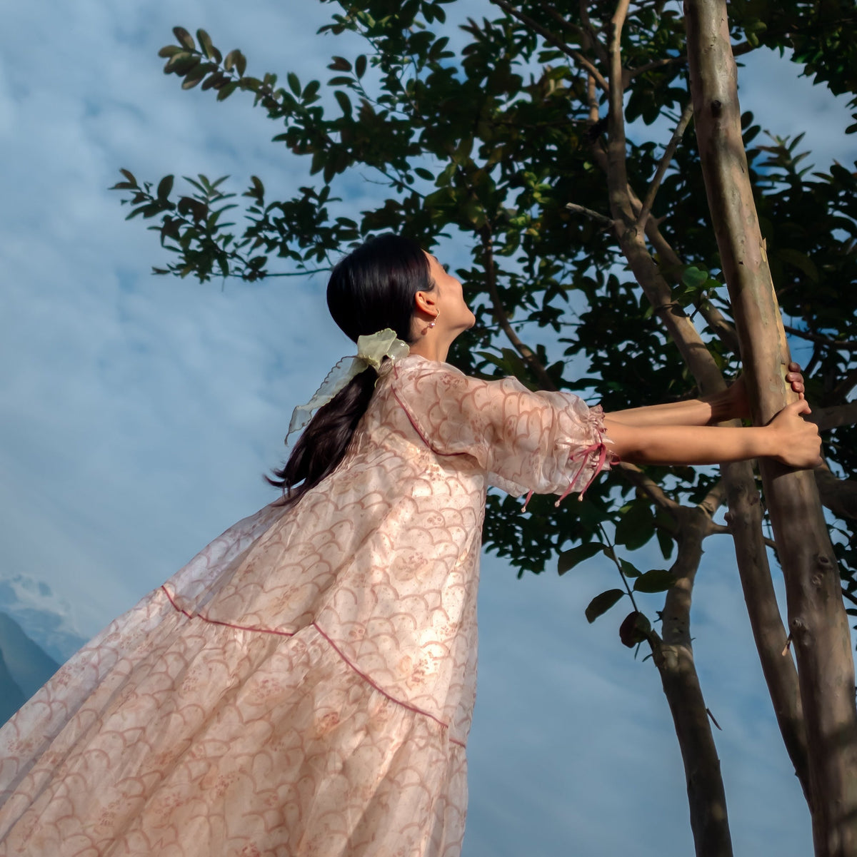 Under The Peach Tree