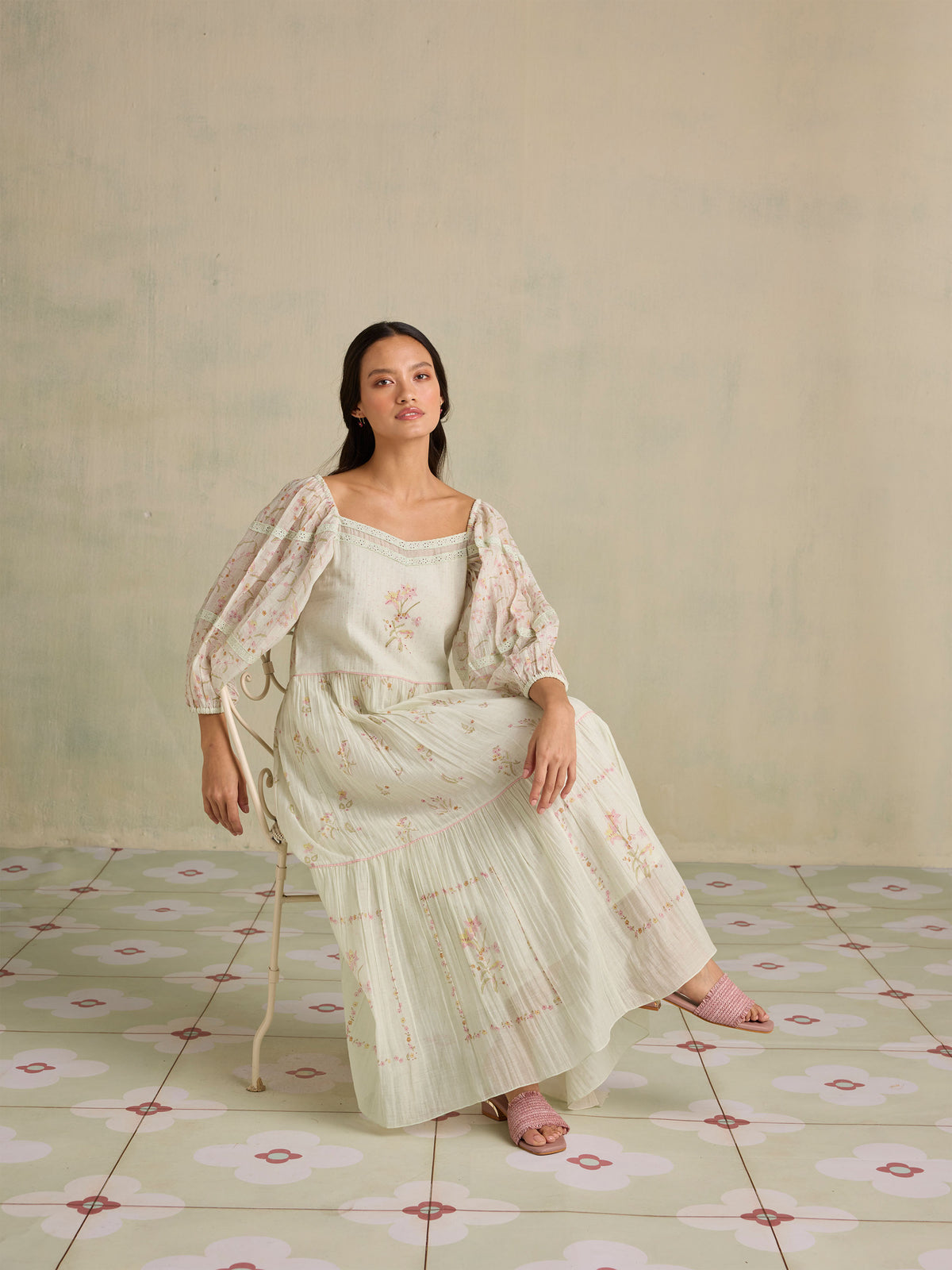March Frame Dress | Artisanal Maxi Dress | Buna Studio