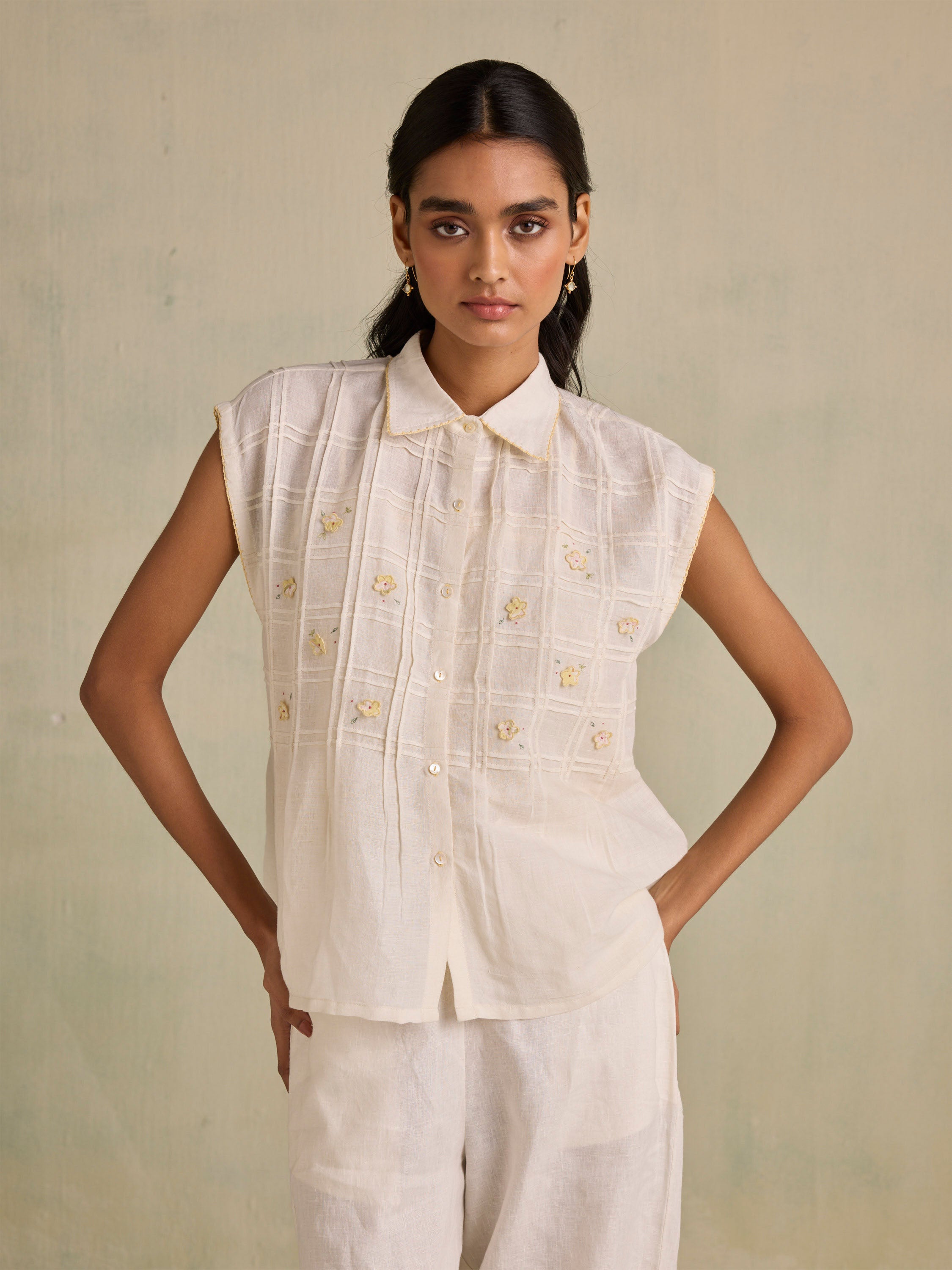 Swan Linen Shirt
