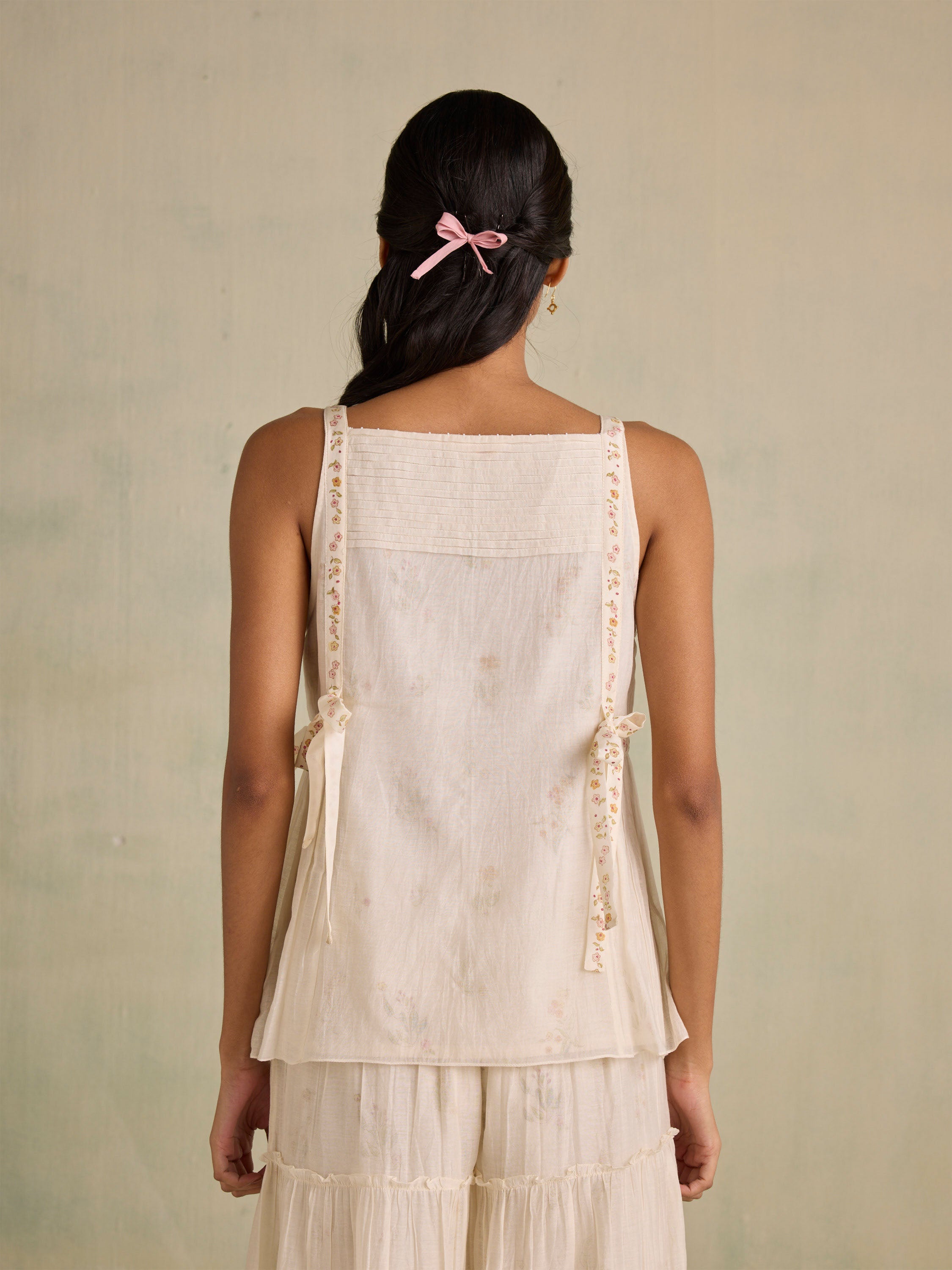 Gilded Petal Blouse
