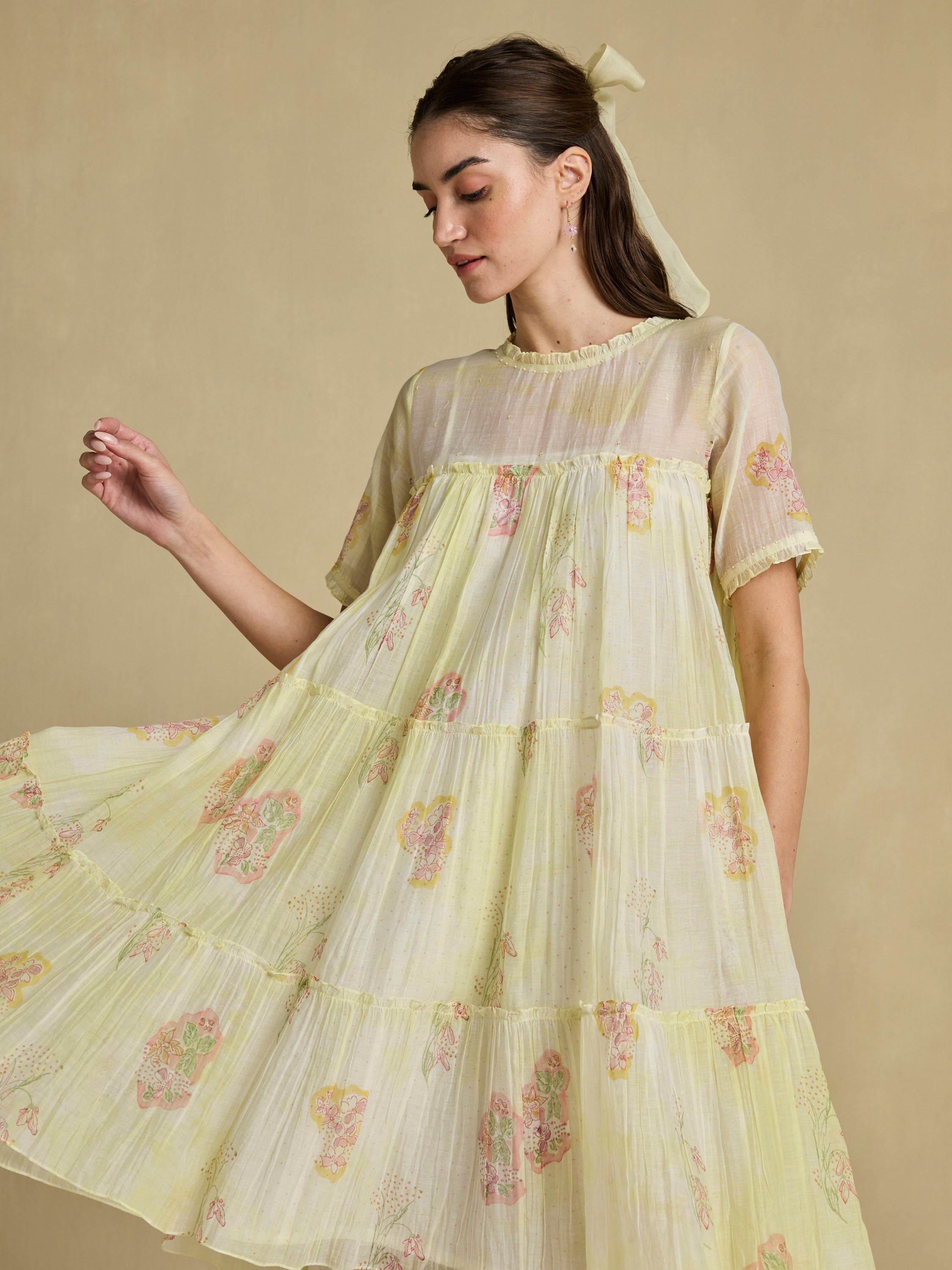 Sun Speckled Short Dress