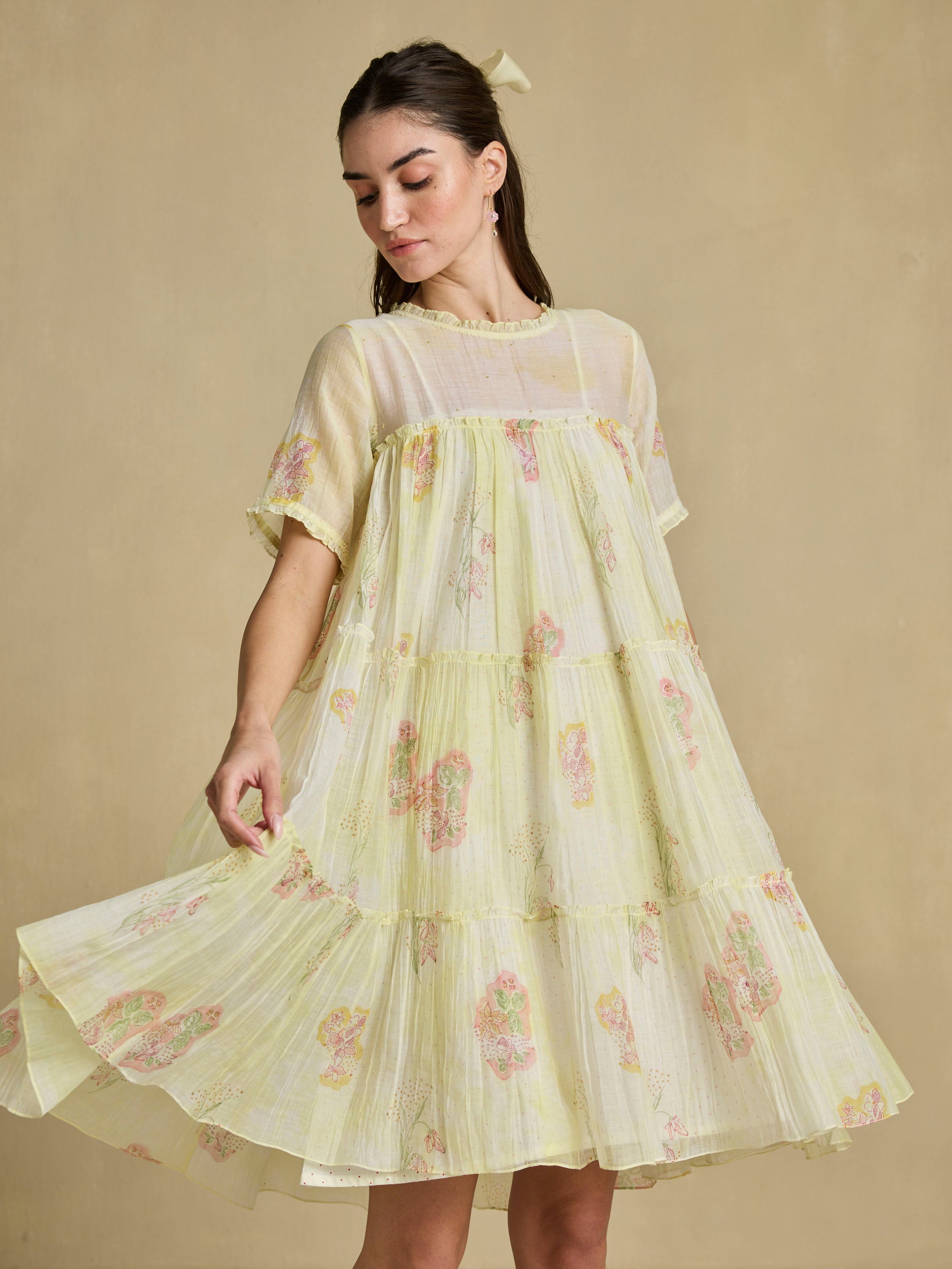 Sun Speckled Short Dress