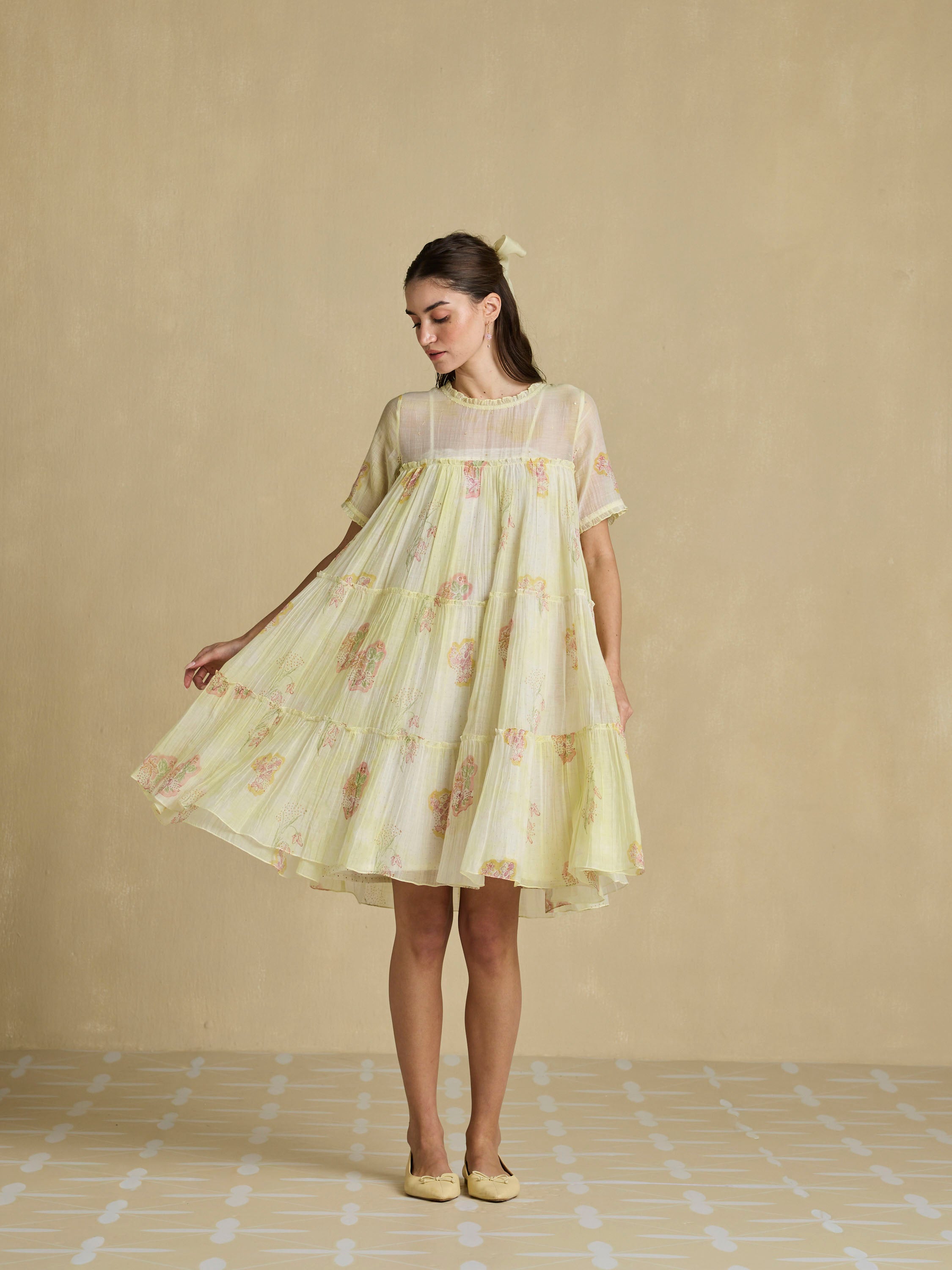 Sun Speckled Short Dress