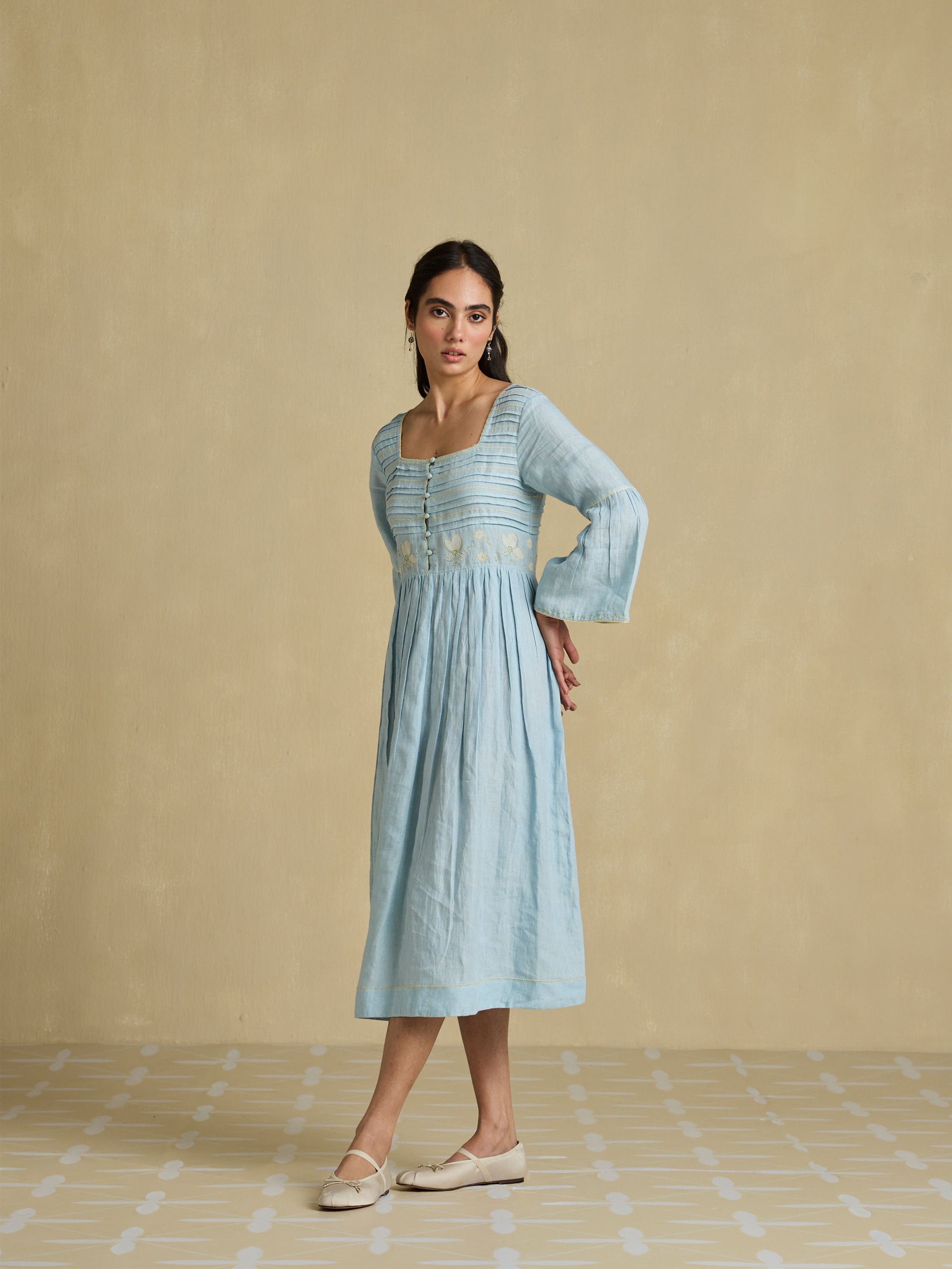 The Stillwater Linen Dress