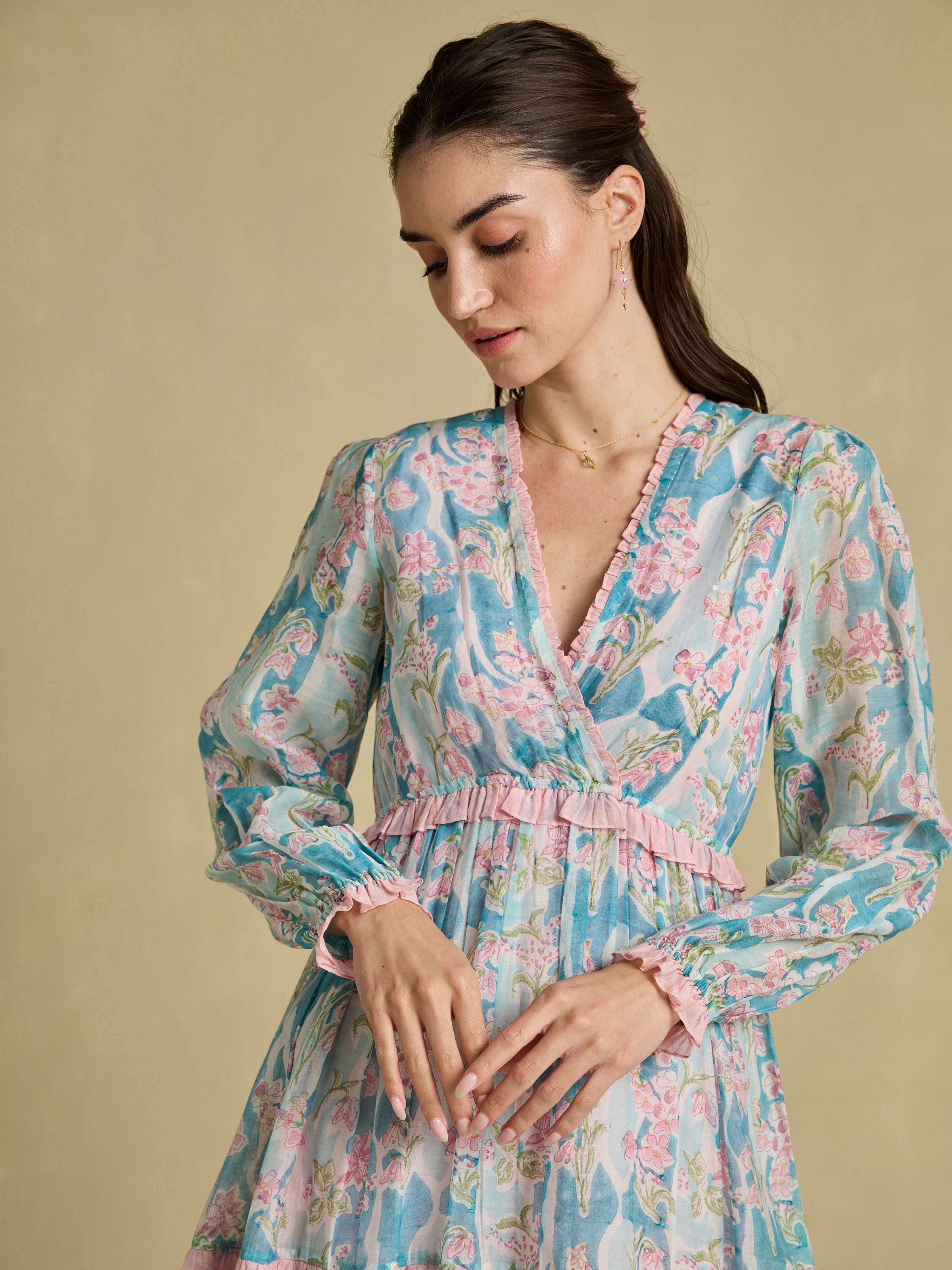 Sound of Music Wrap Dress