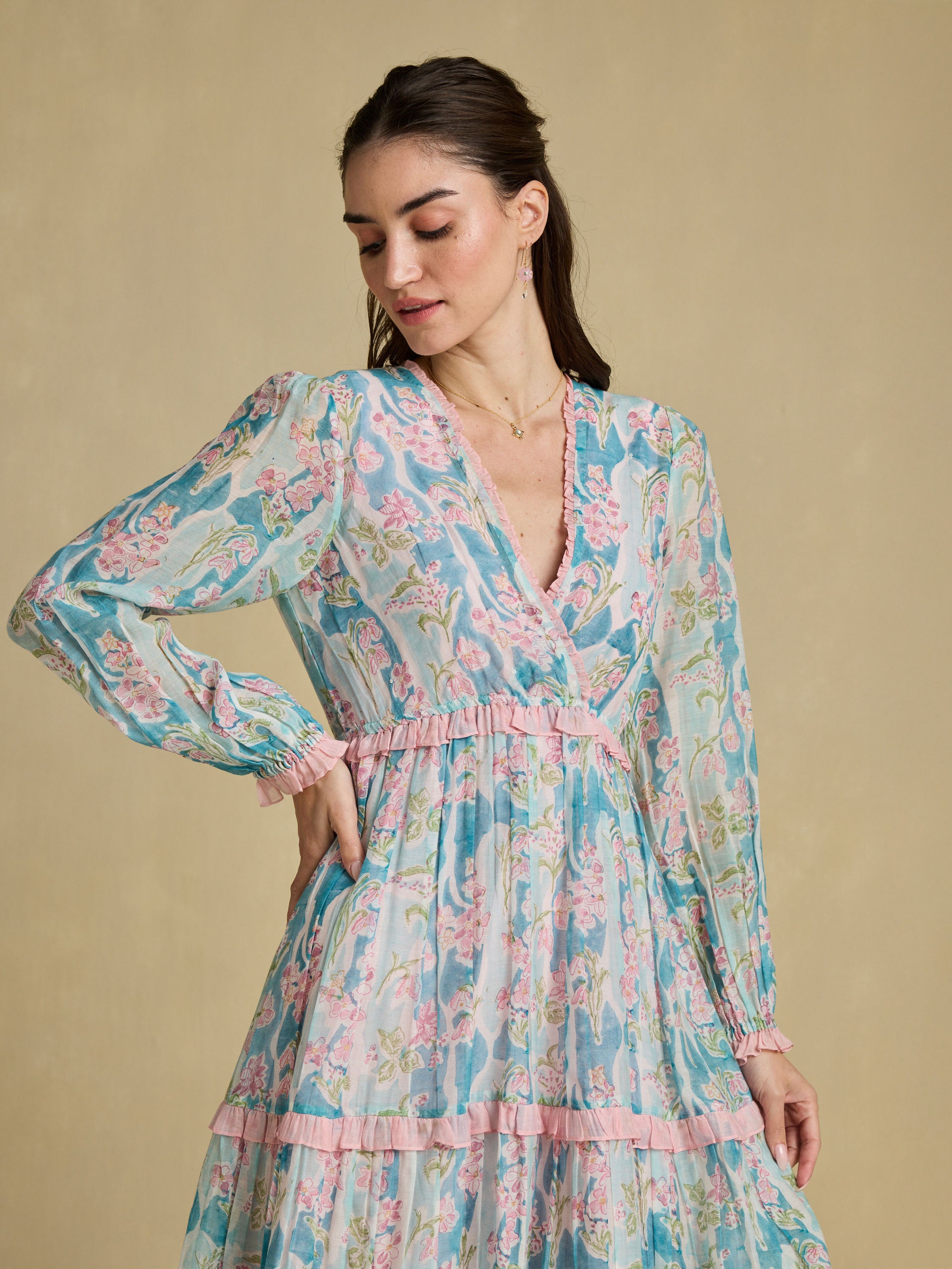 Sound of Music Wrap Dress