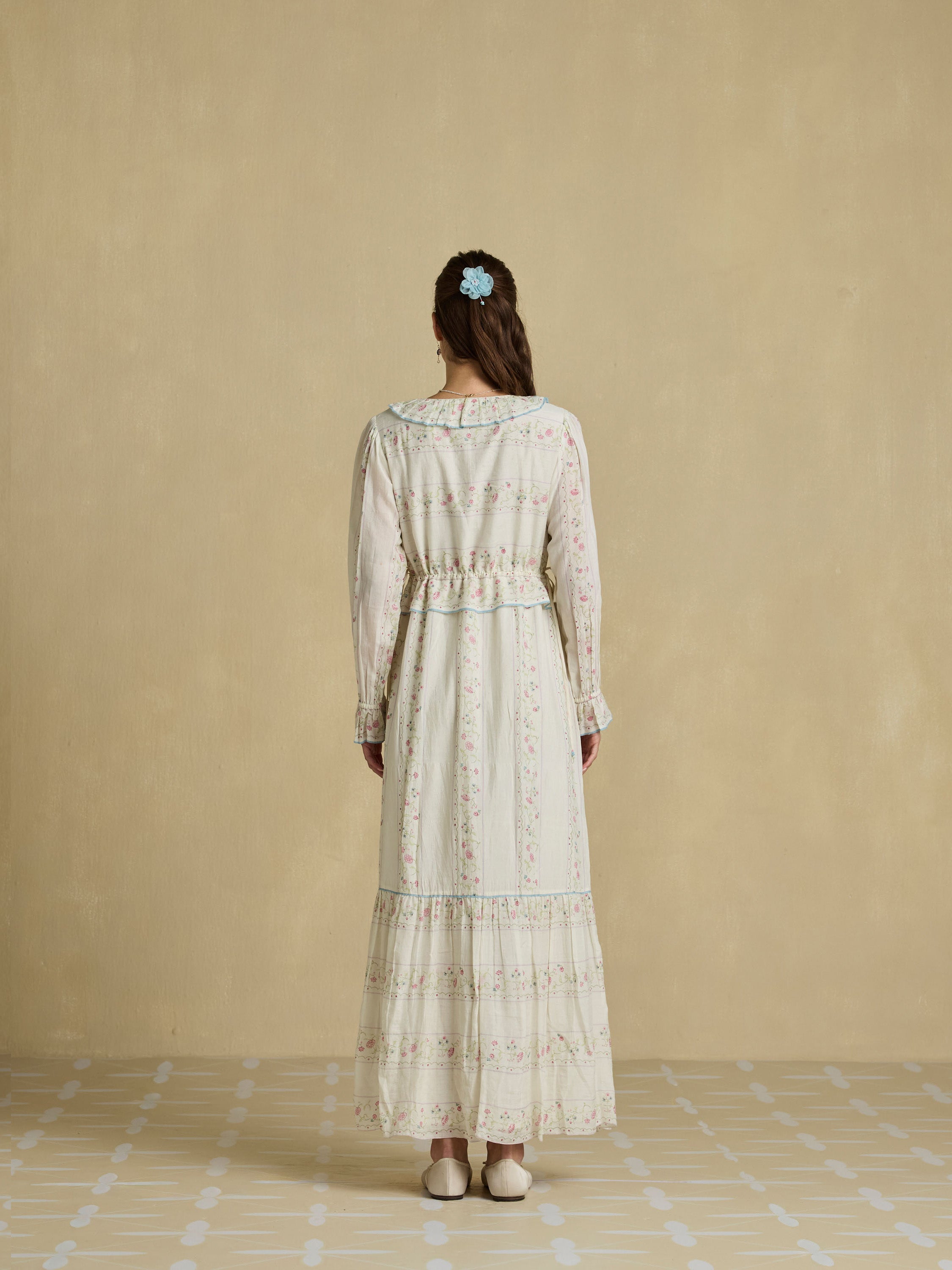 Belle Silk Maxi Dress