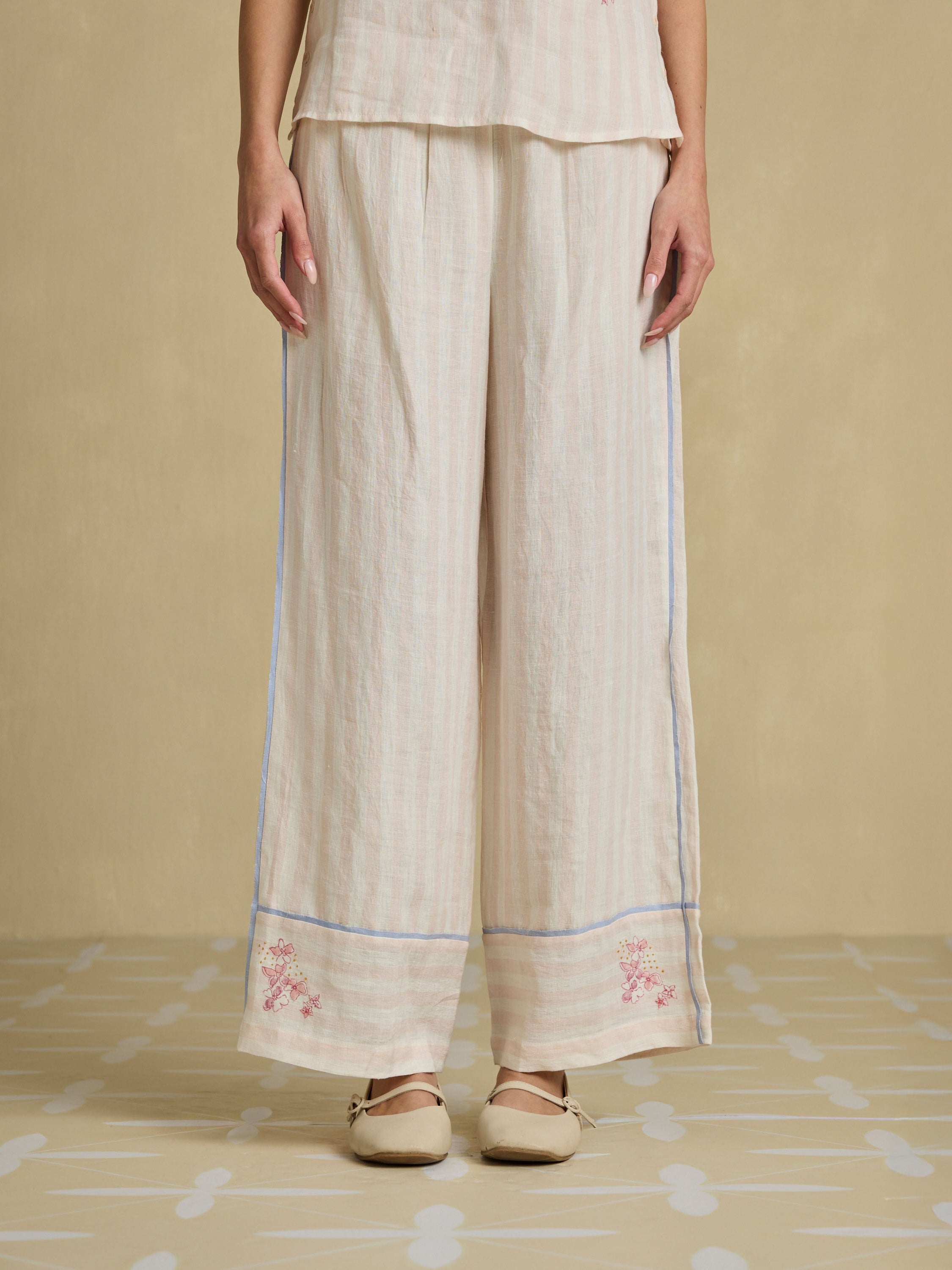 Weave at Ease Linen Pants