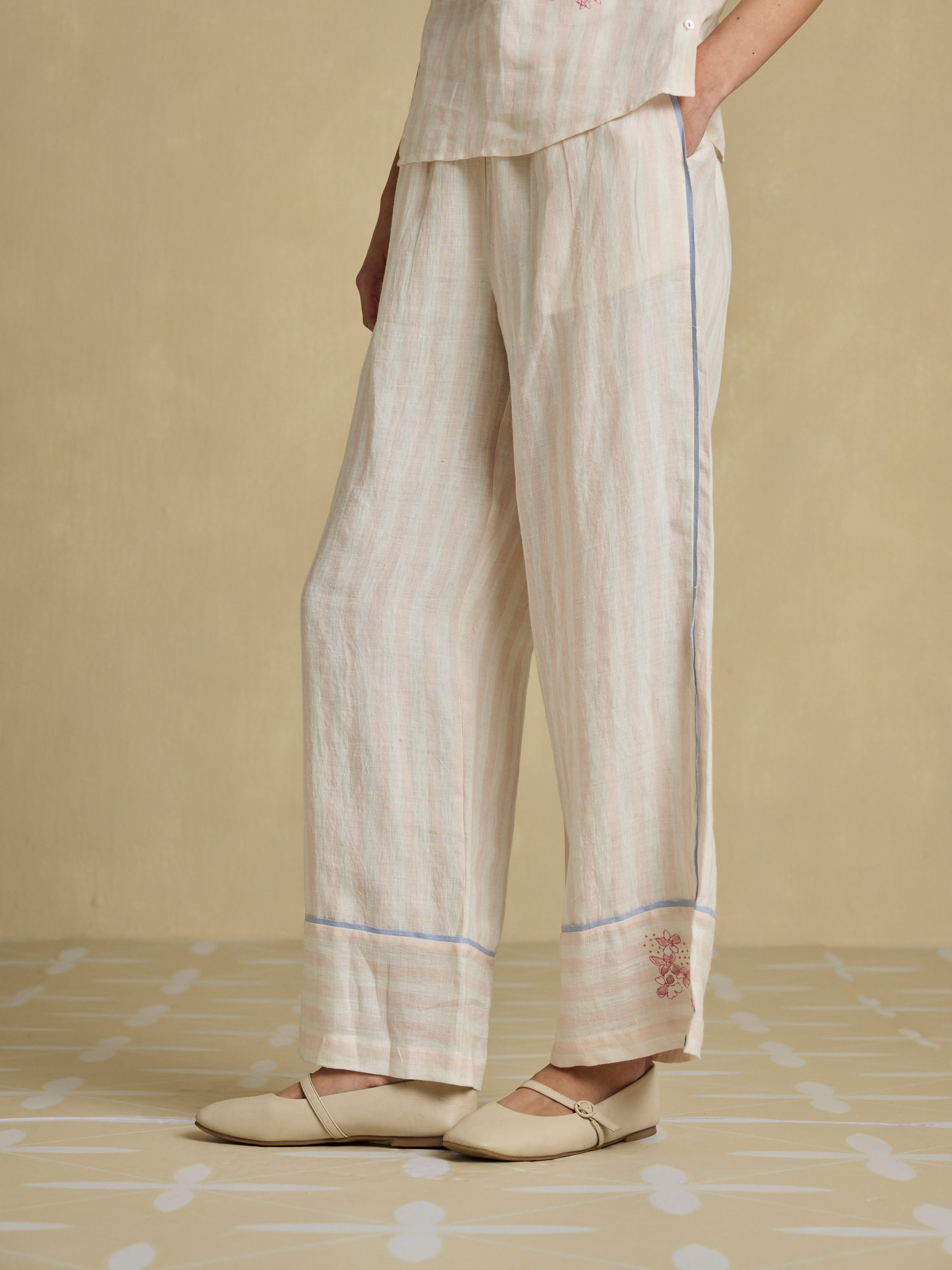 Weave at Ease Linen Pants