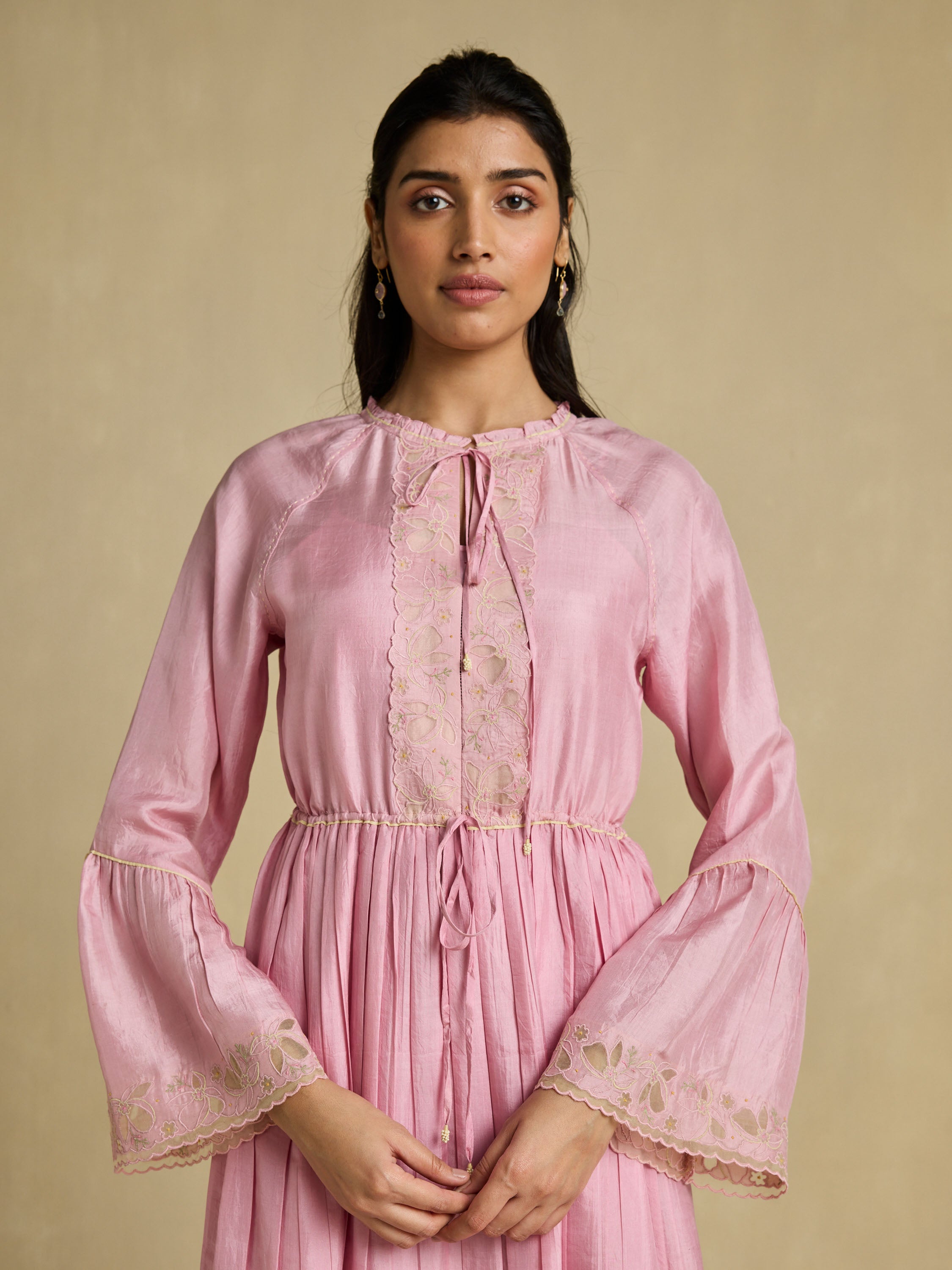 Lovelorn Silk Maxi Dress