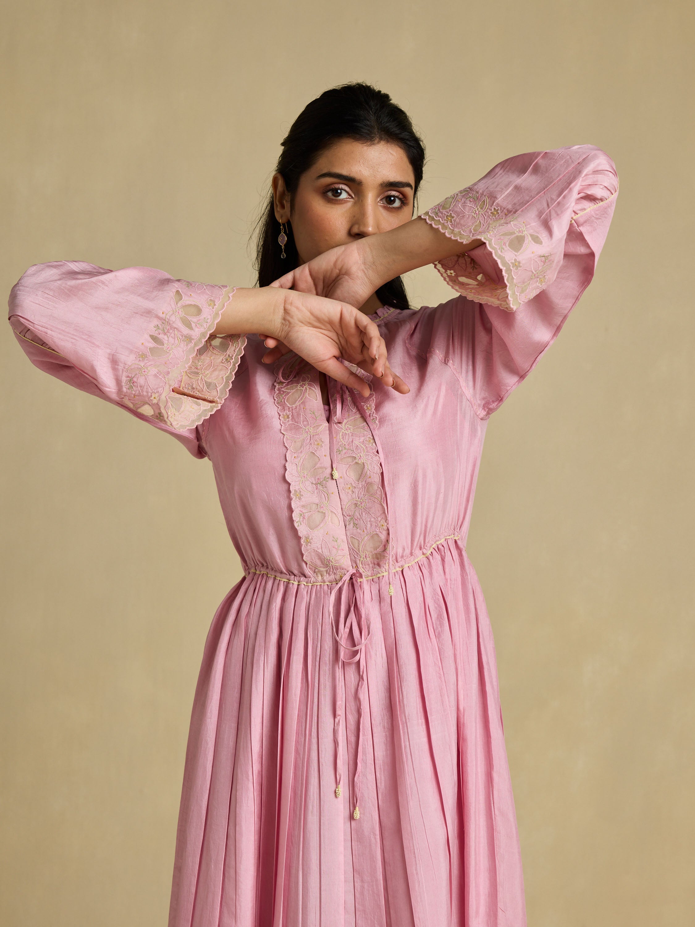 Lovelorn Silk Maxi Dress