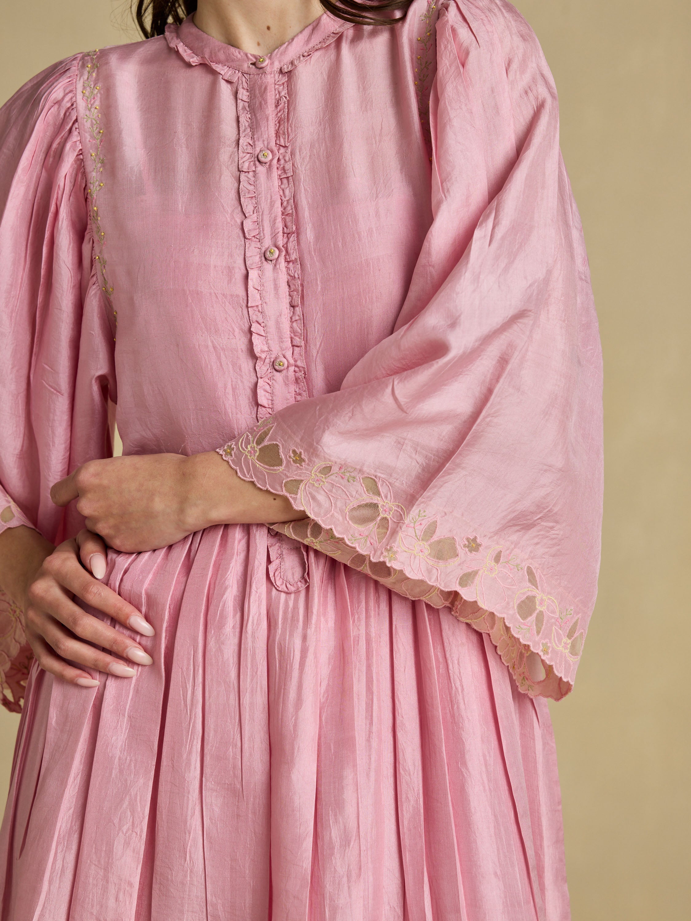 Humming Bird Silk Dress