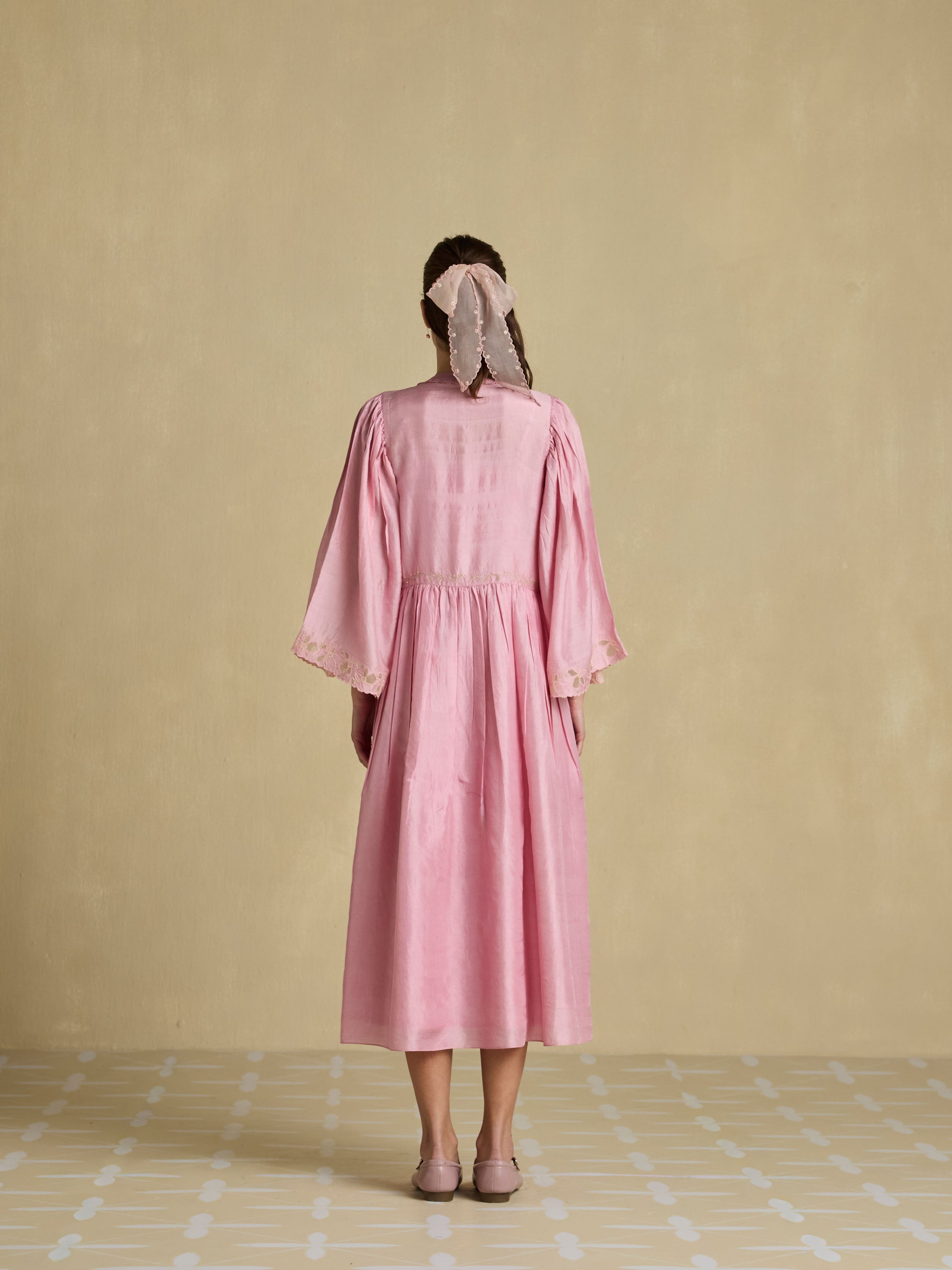 Humming Bird Silk Dress