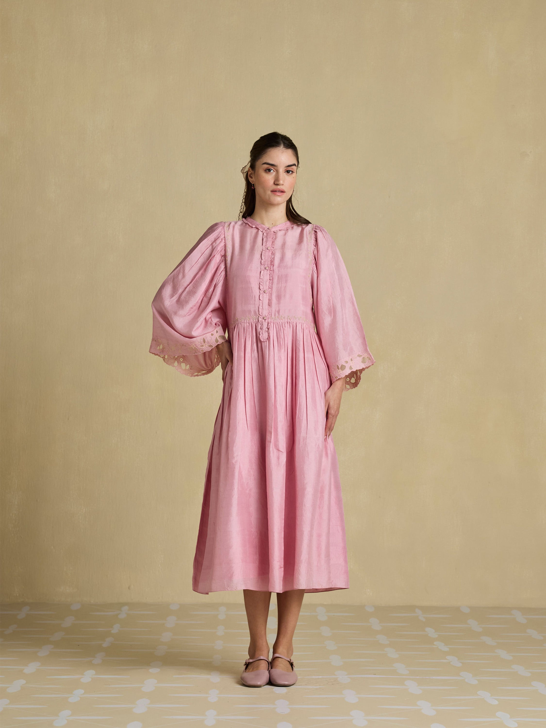 Humming Bird Silk Dress