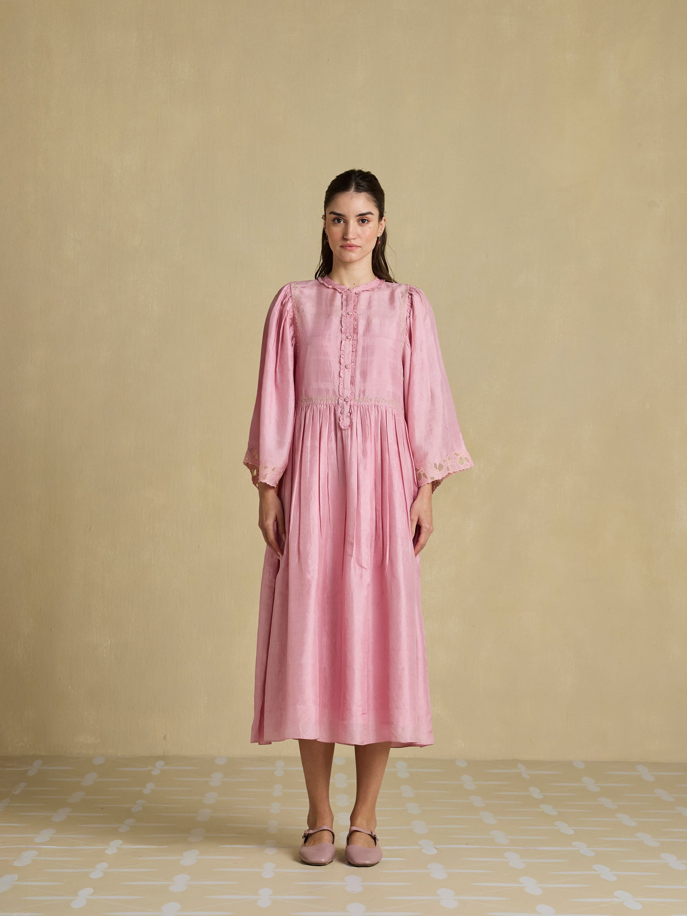 Humming Bird Silk Dress