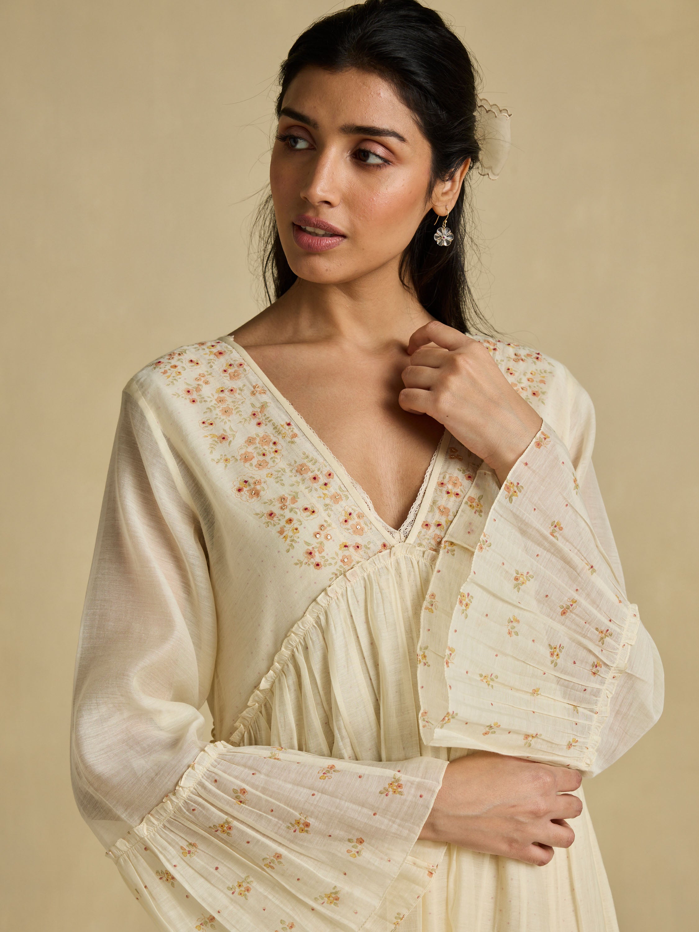 Peach Country Maxi Dress