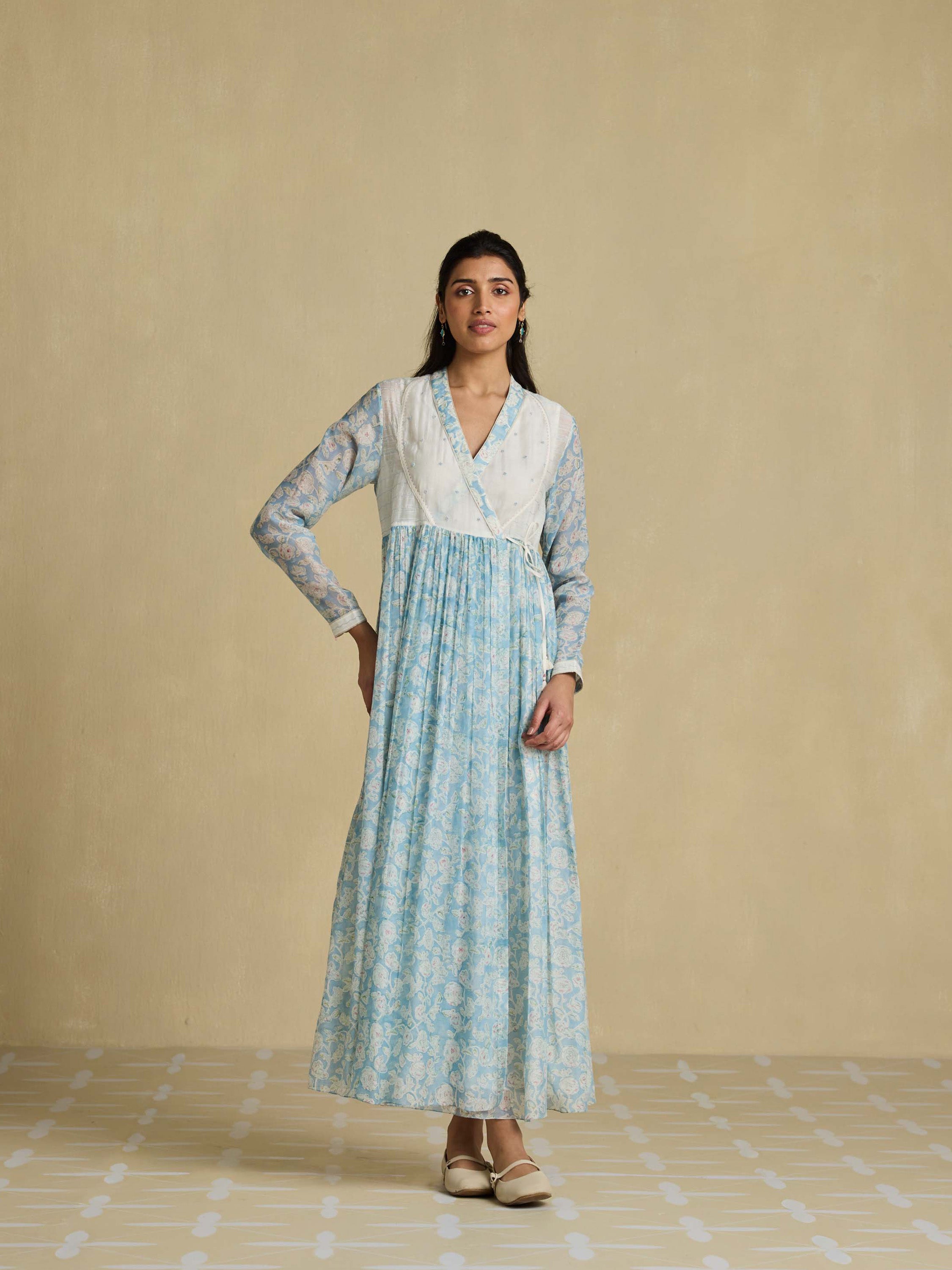 Forget Me Not Wrap Dress