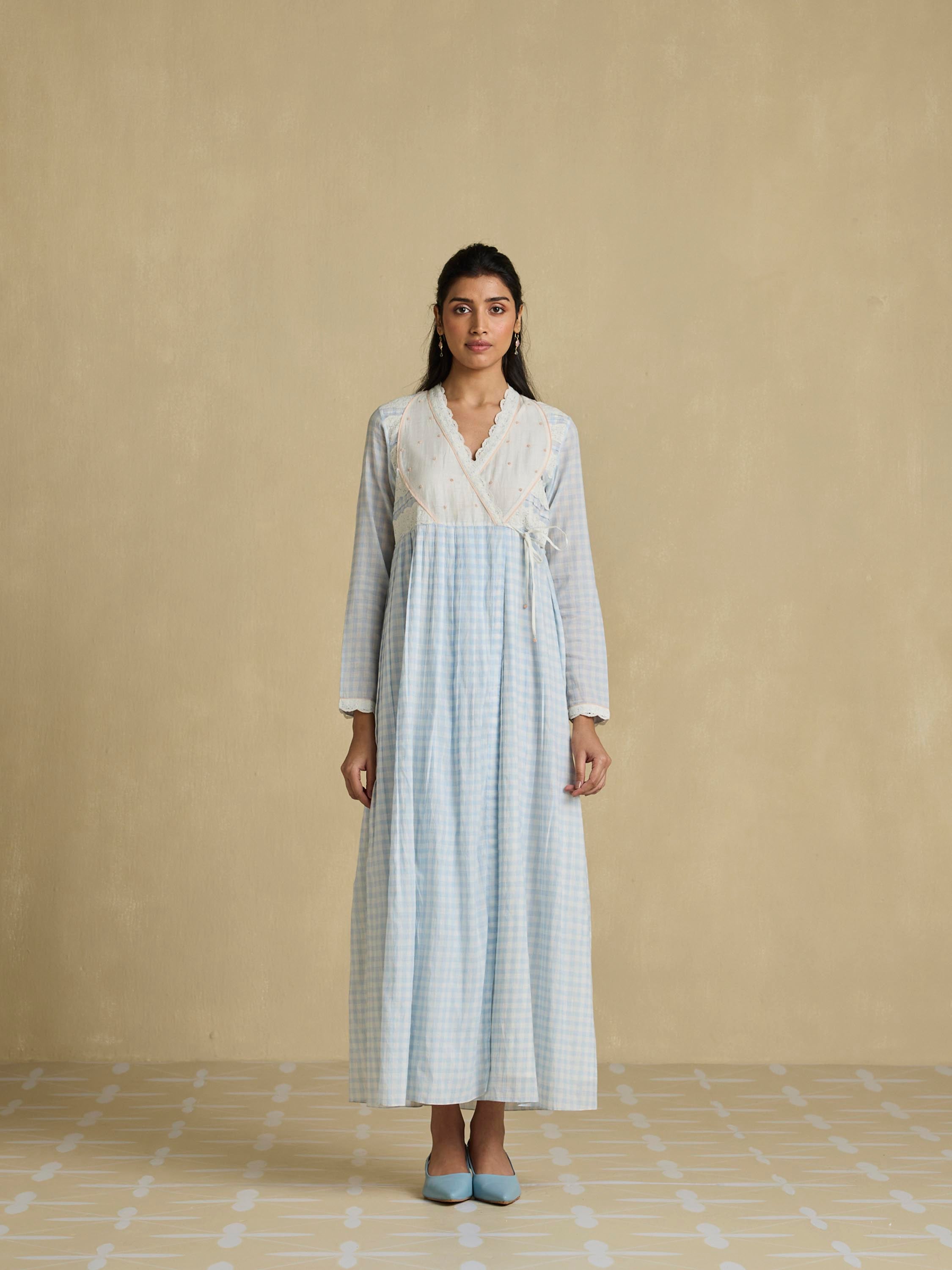 Koya Lace Angarakha Maxi Dress
