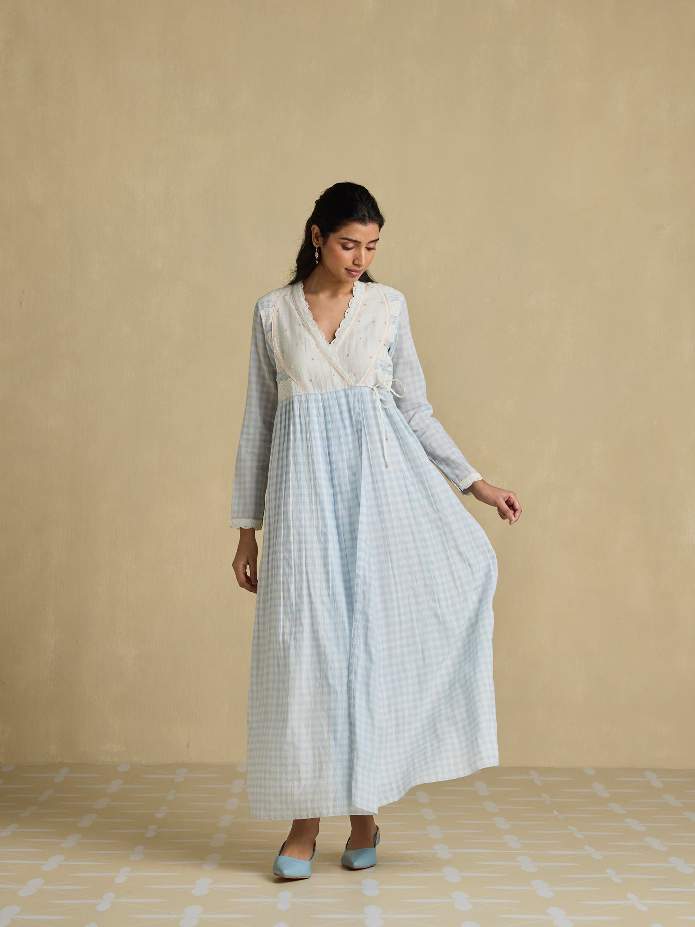 Koya Lace Angarakha Maxi Dress
