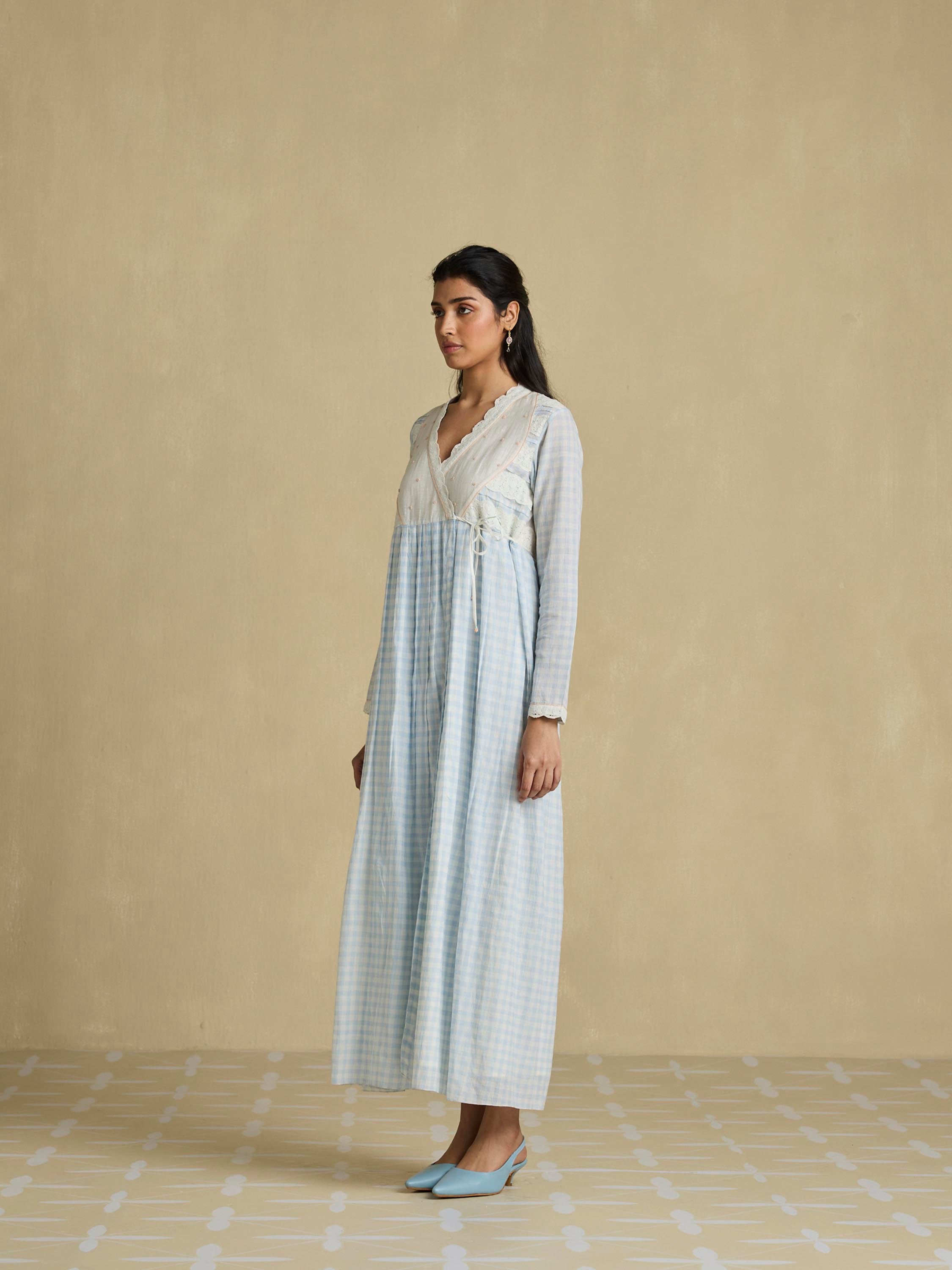 Koya Lace Angarakha Maxi Dress