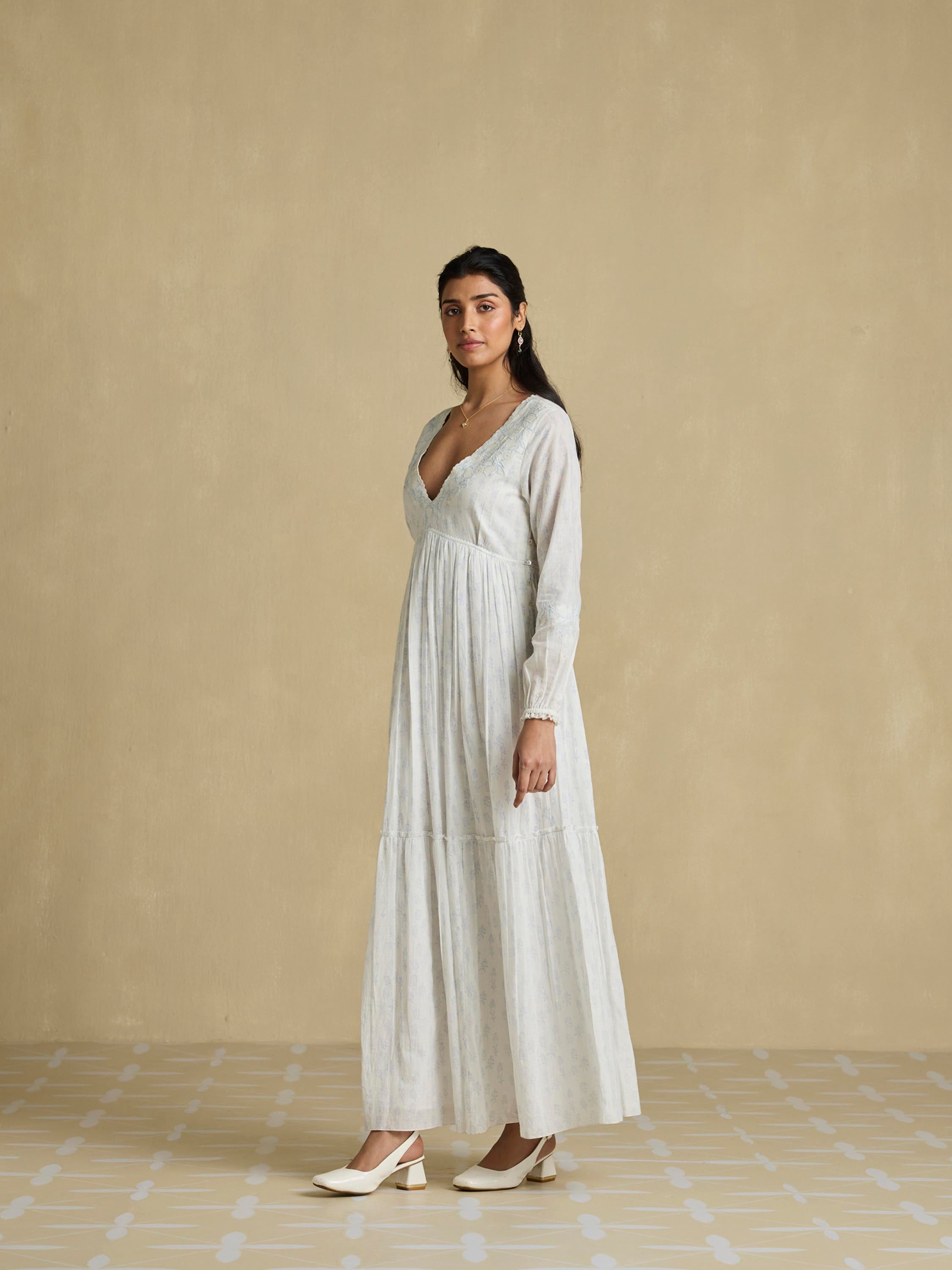 Zen Cotton Maxi Dress
