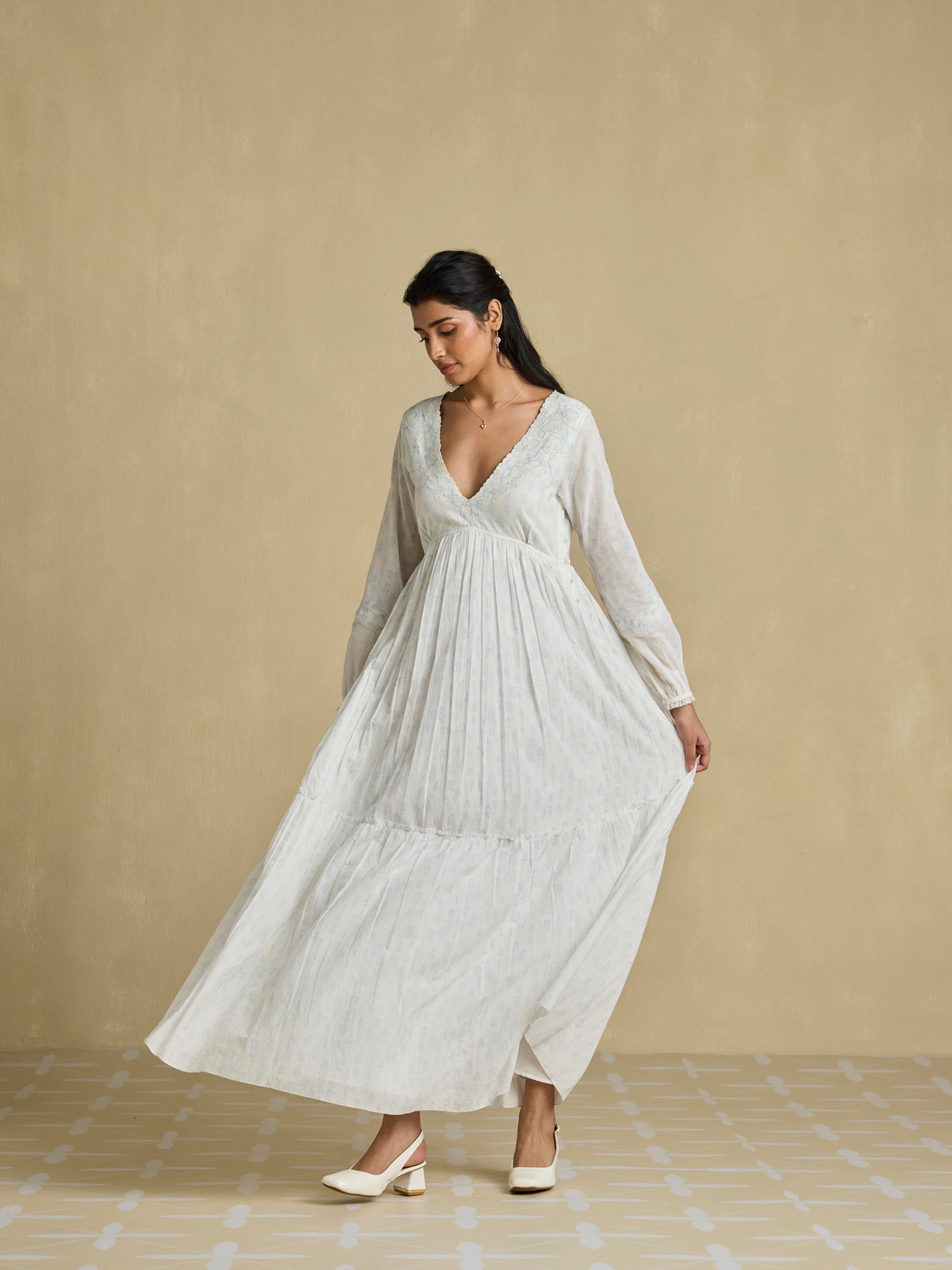 Zen Cotton Maxi Dress