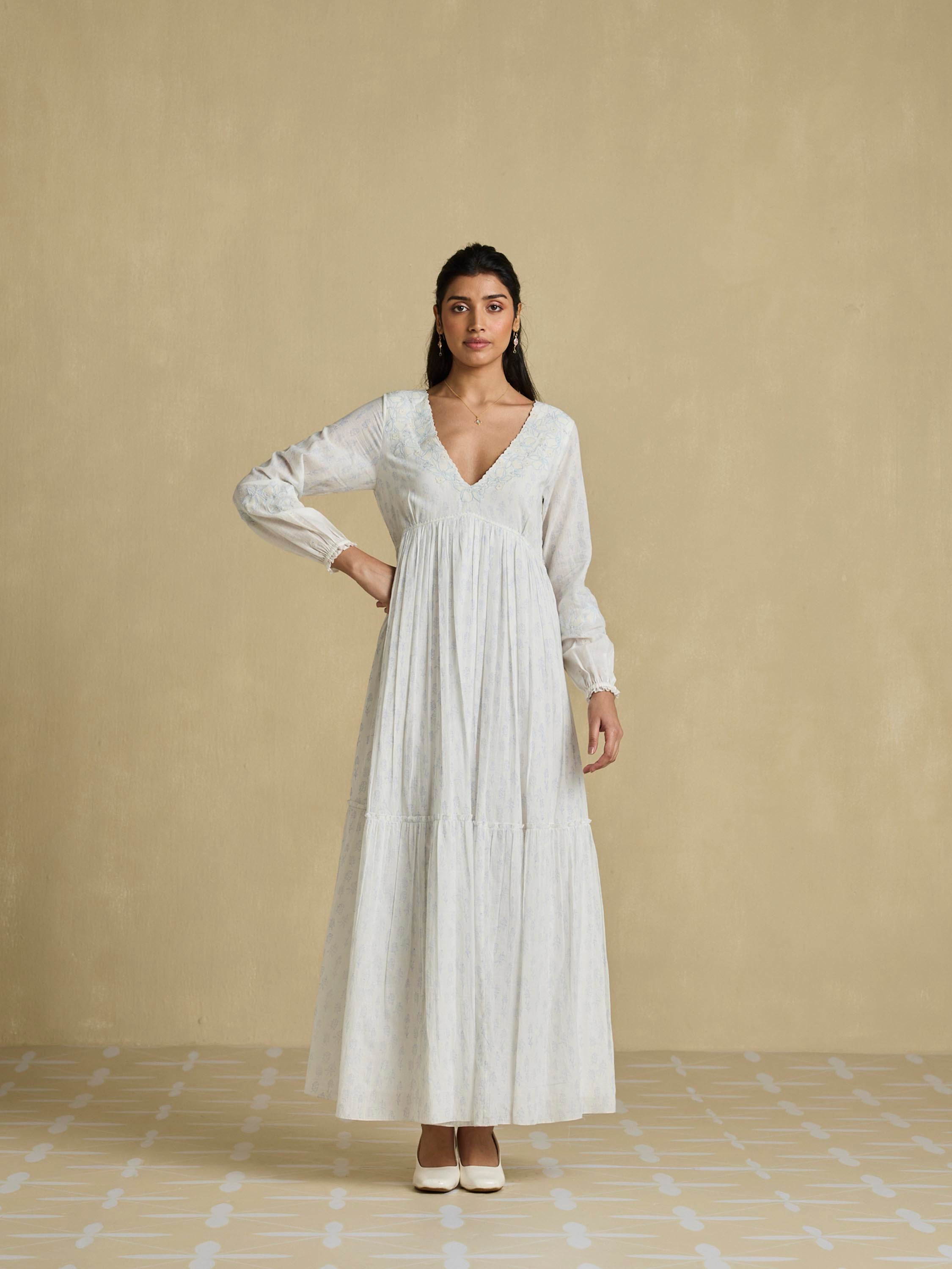 Zen Cotton Maxi Dress