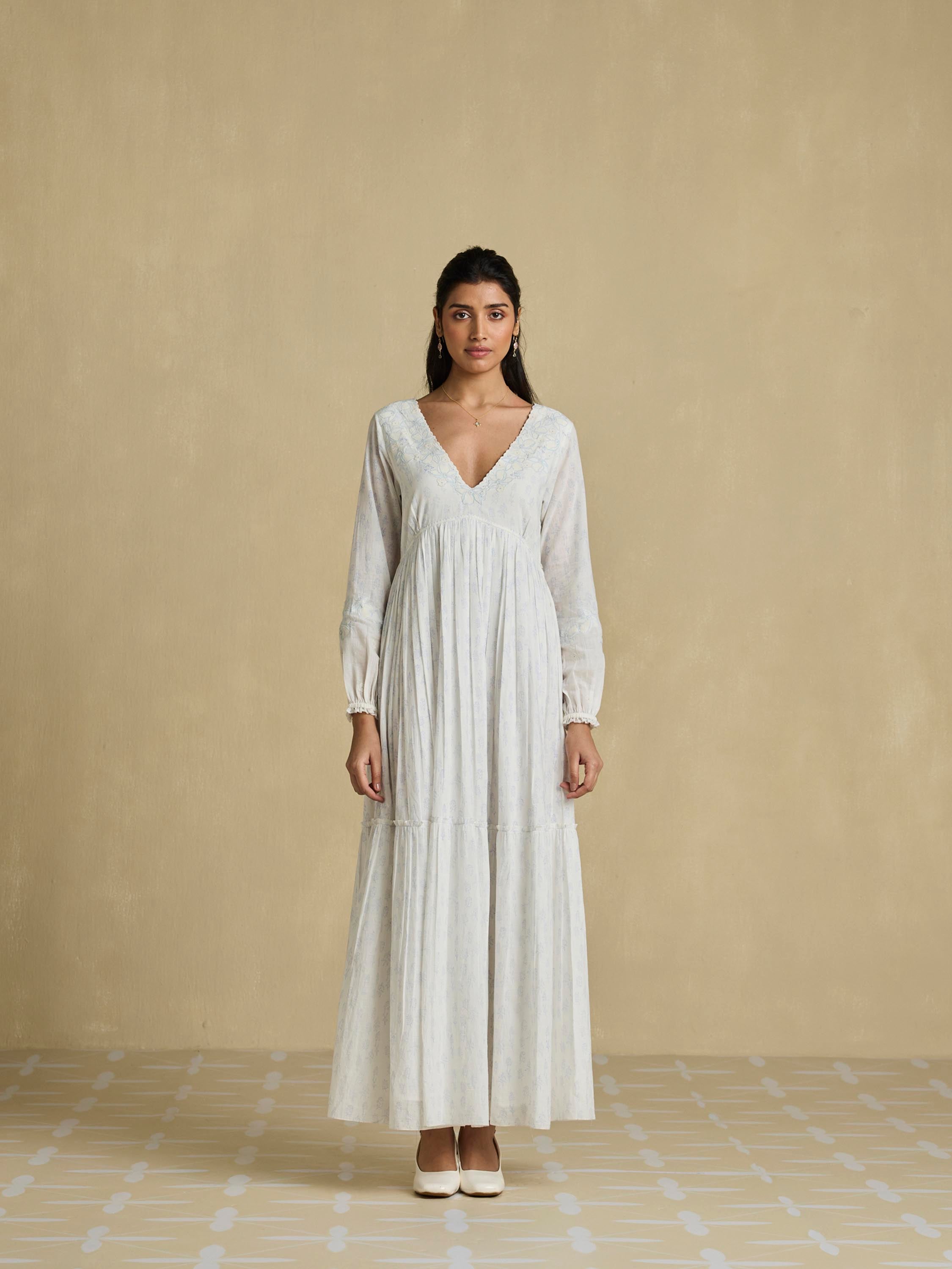 Zen Cotton Maxi Dress