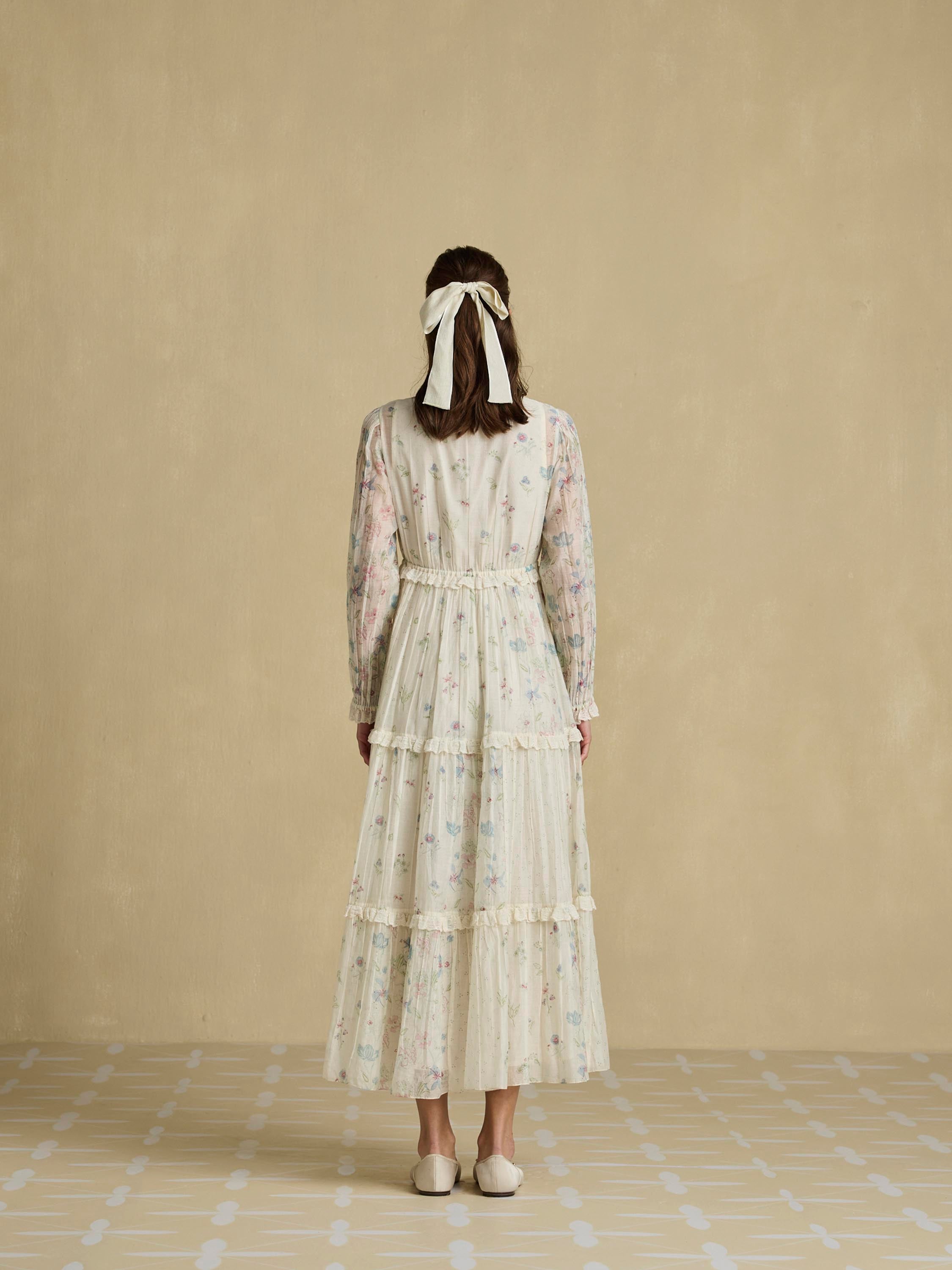 Path of Water Wrap Dress
