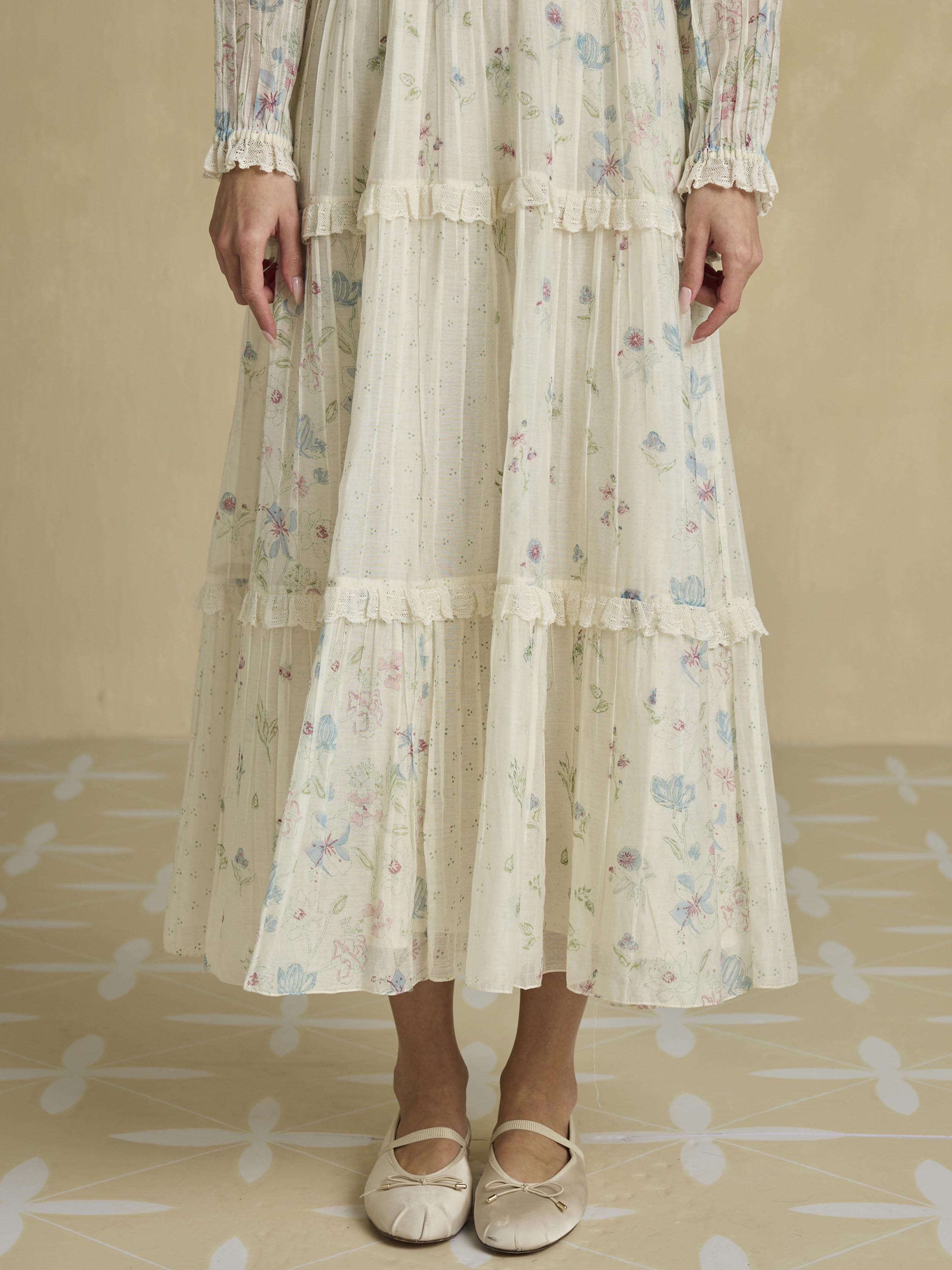 Path of Water Wrap Dress