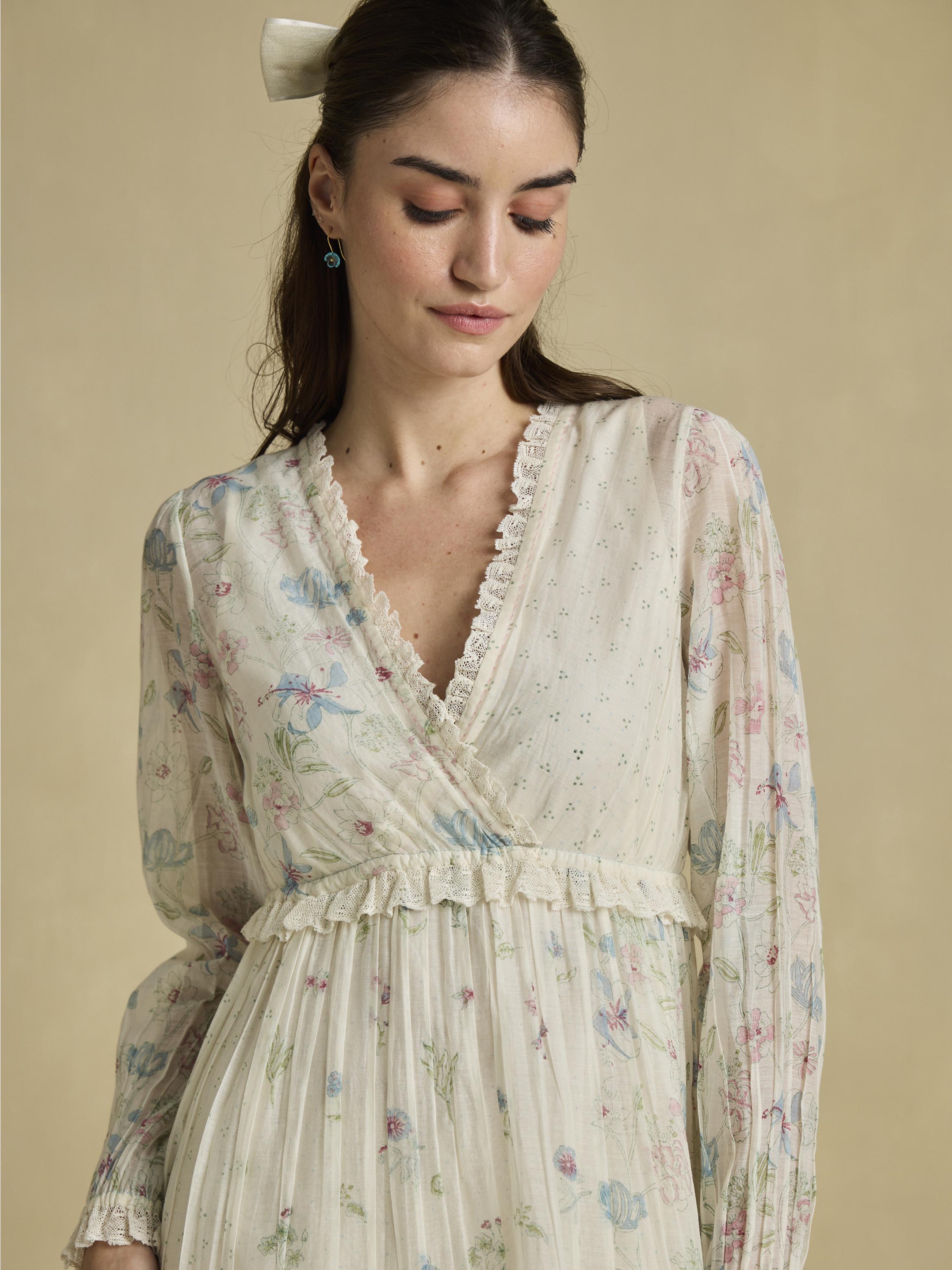 Path of Water Wrap Dress
