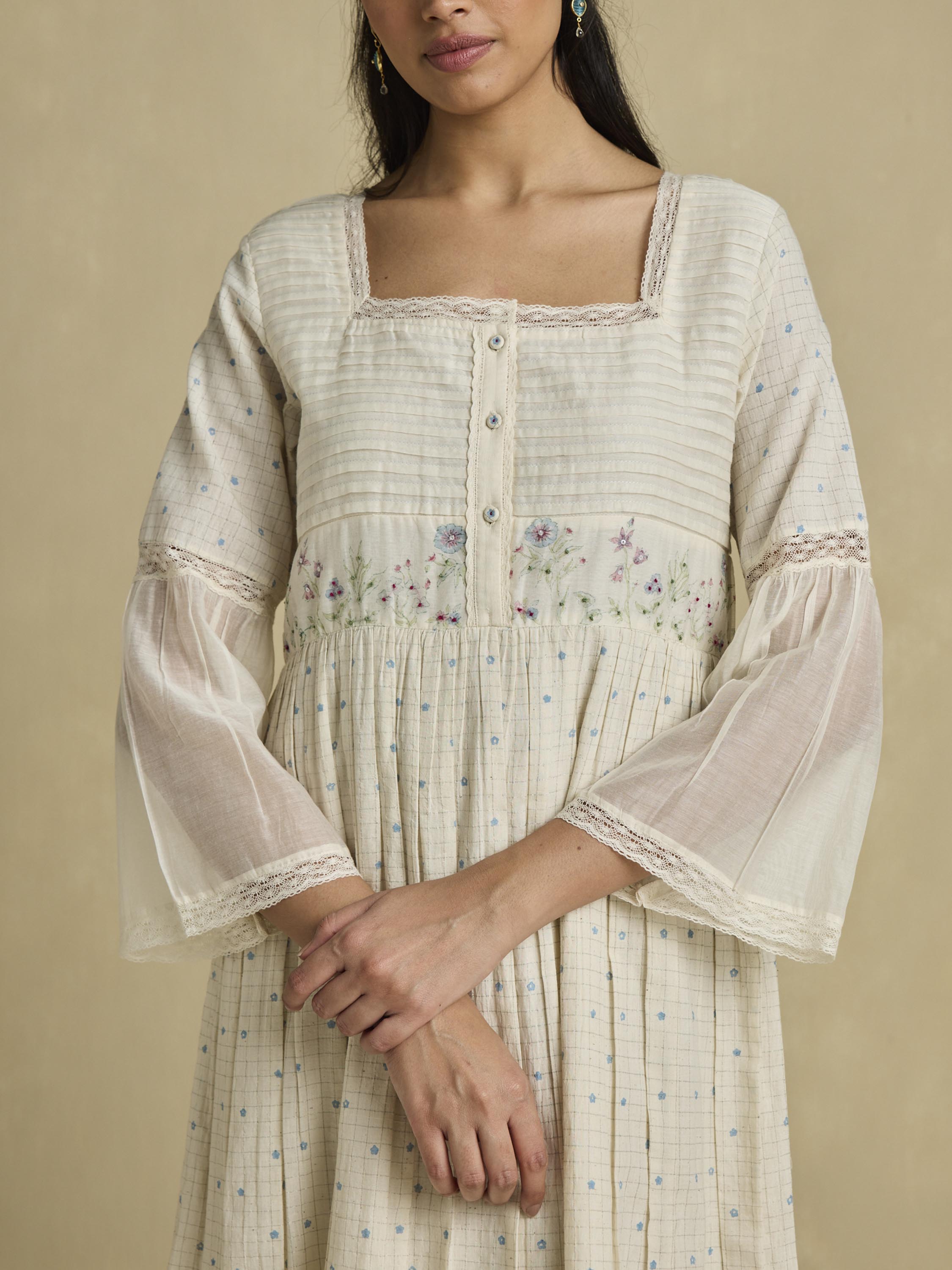Hopeful Pleat Dress